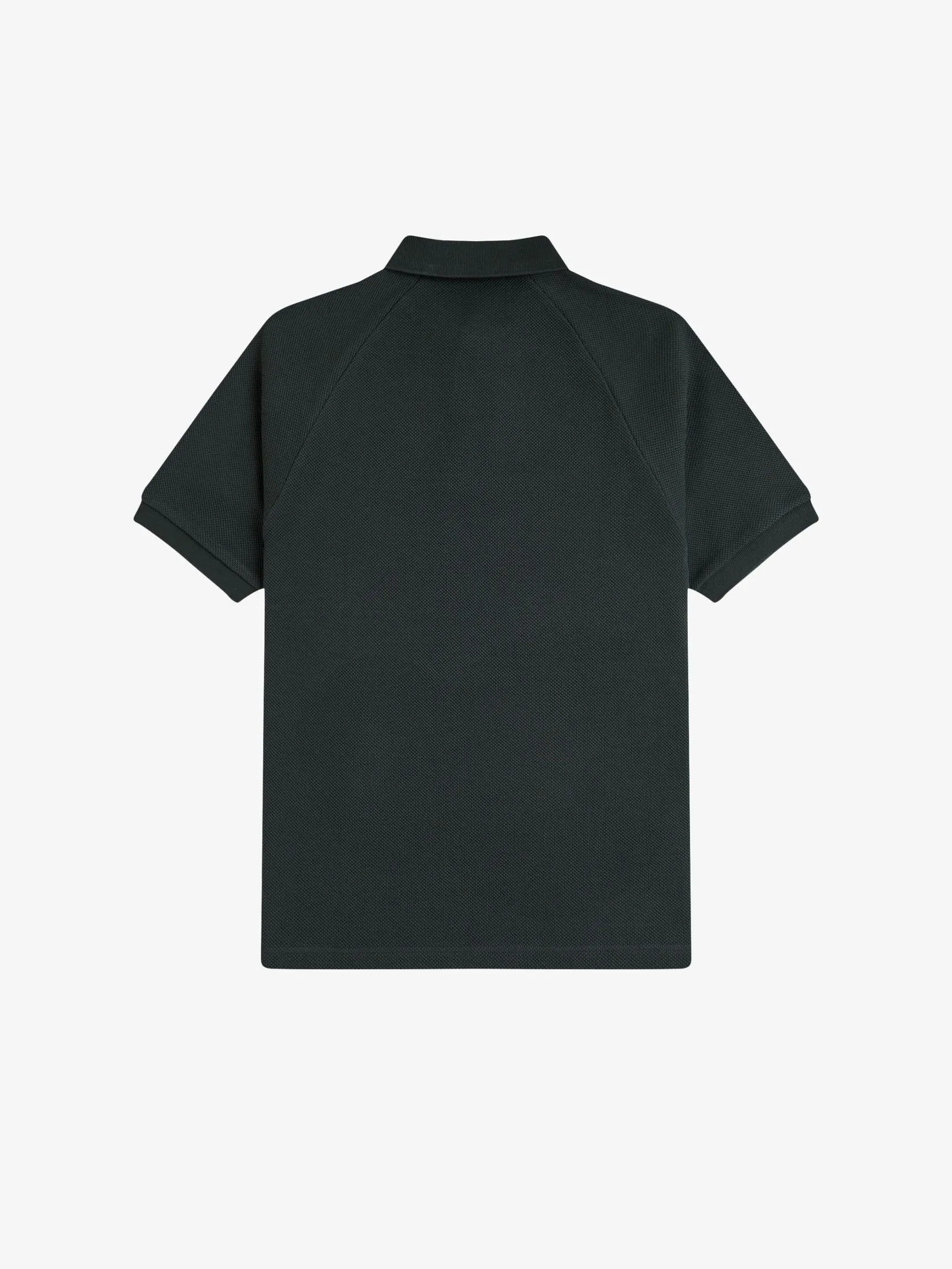 Fred Perry Men TEXTURED PIQUE POLO SHIRT Green Fred Perry Men TEXTURED PIQUE POLO SHIRT Green