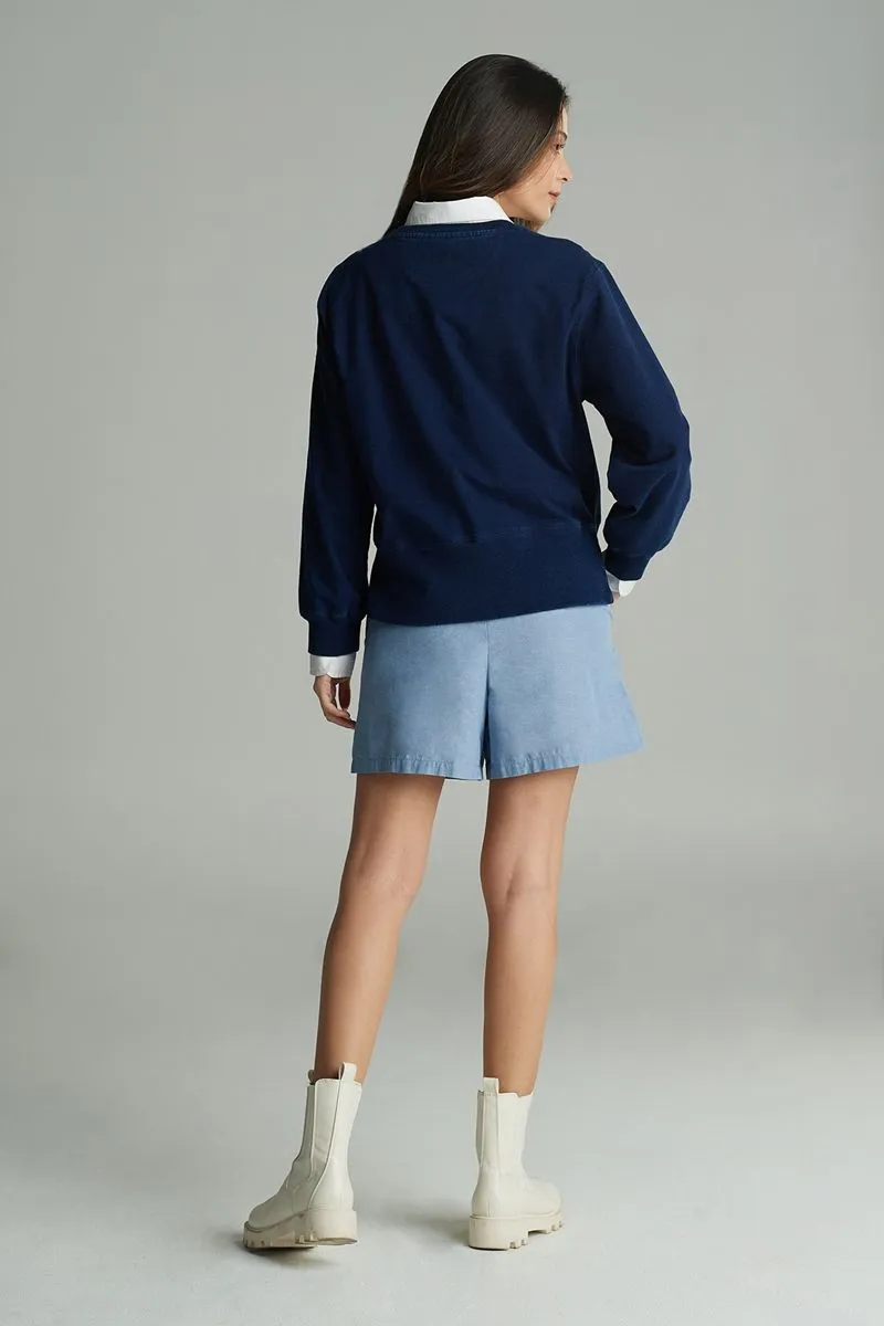 MC JEANS Short pants Blue MAJZ051 MC JEANS Short pants Blue MAJZ051