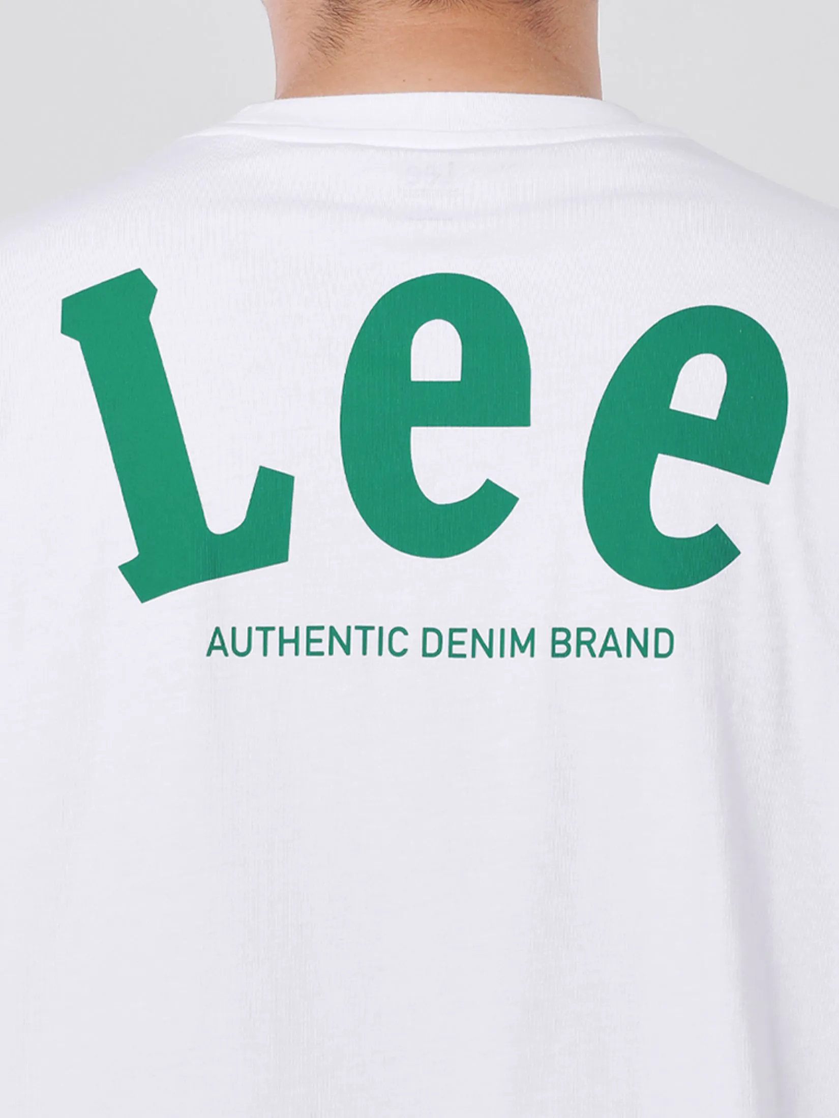 LEE Men's Tee Long Sleeve Regular Fit White LEE Men's Tee Long Sleeve Regular Fit White