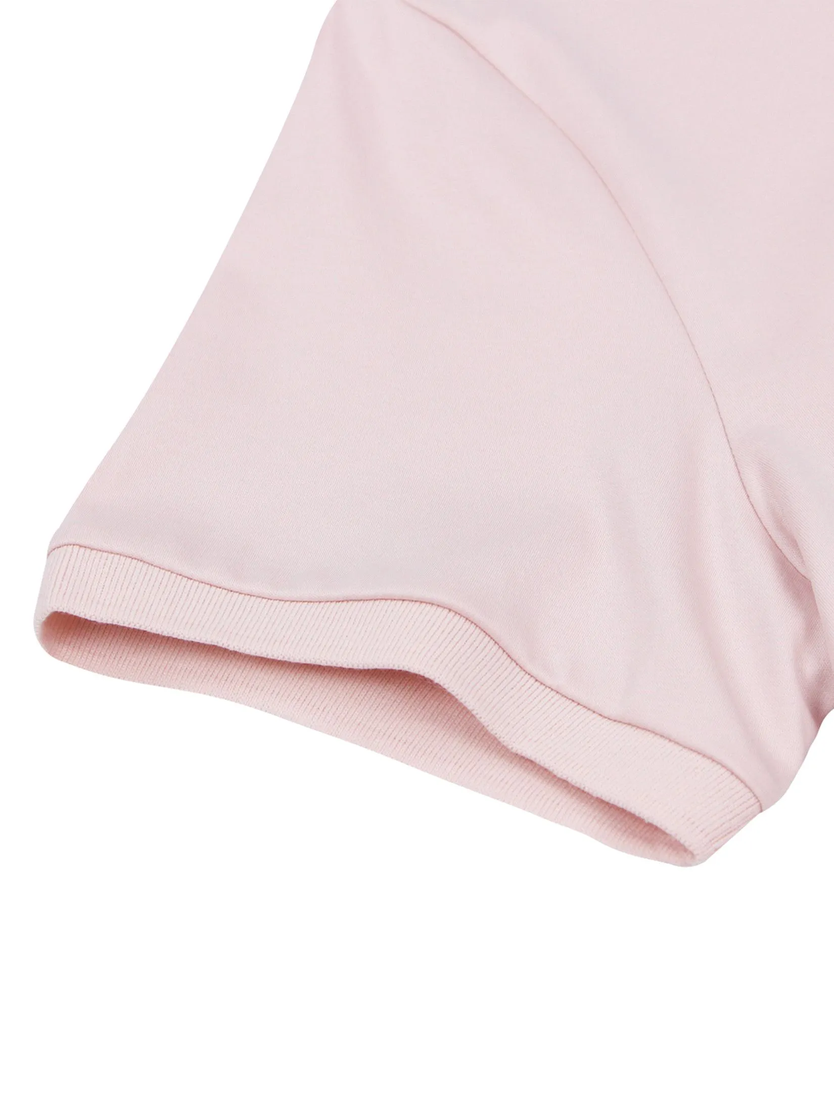 GIORDANO Men's Slim Interlock Polo (Liquid Touch) Pearl amethyst pink GIORDANO Men's Slim Interlock Polo (Liquid Touch) Pearl amethyst pink