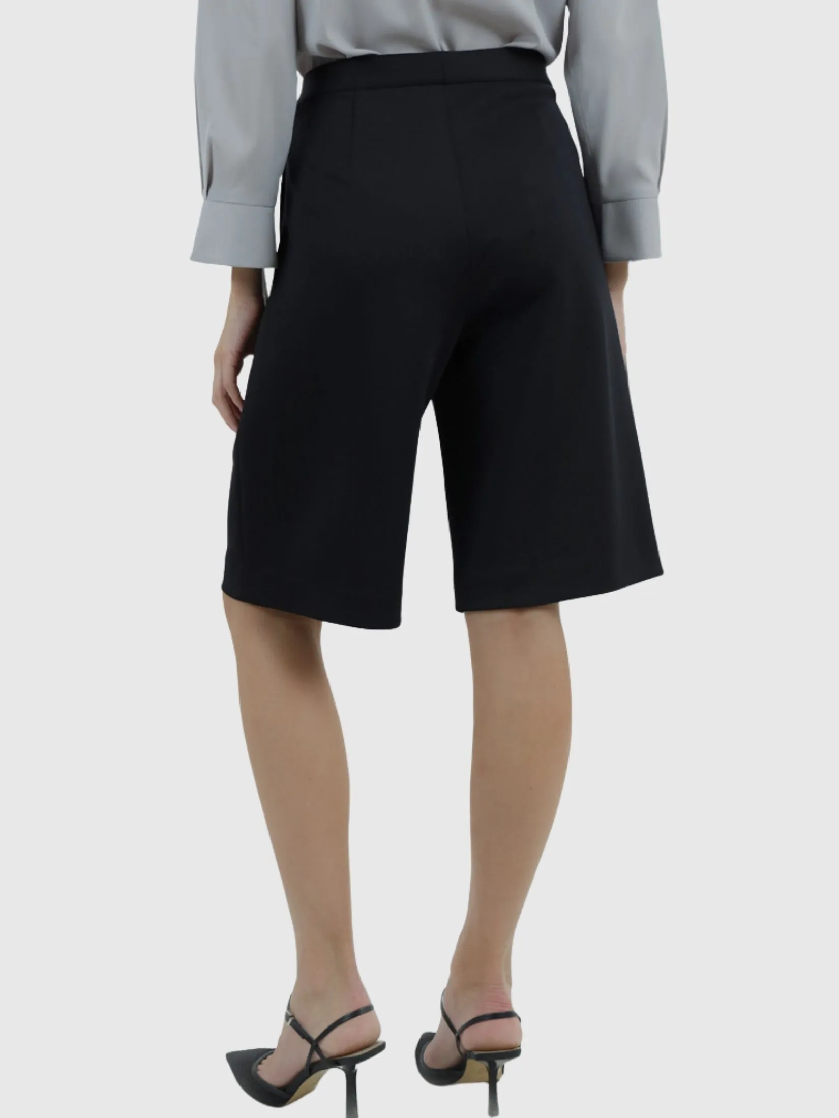 VERONIQA Women Pants Trousers Cushion Black VERONIQA Women Pants Trousers Cushion Black