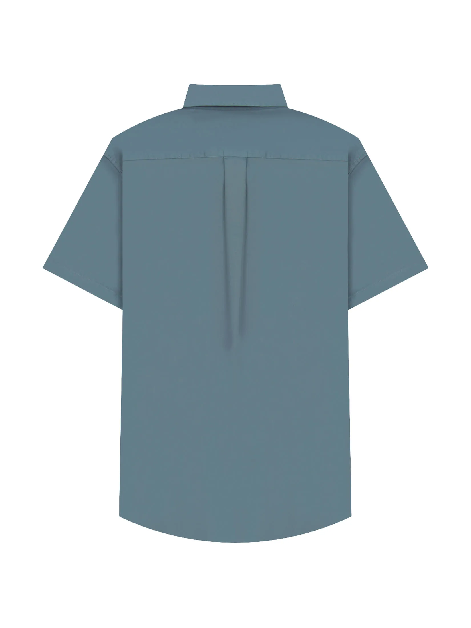 GIORDANO Men s Embroidery Stretch Oxford Shirts (Classic Man) Green GIORDANO Men s Embroidery Stretch Oxford Shirts (Classic Man) Green