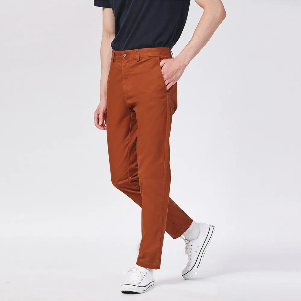 JOHN HENRY Men's Pants (Slim Fit) ESSENTIALS Brown JOHN HENRY Men's Pants (Slim Fit) ESSENTIALS Brown