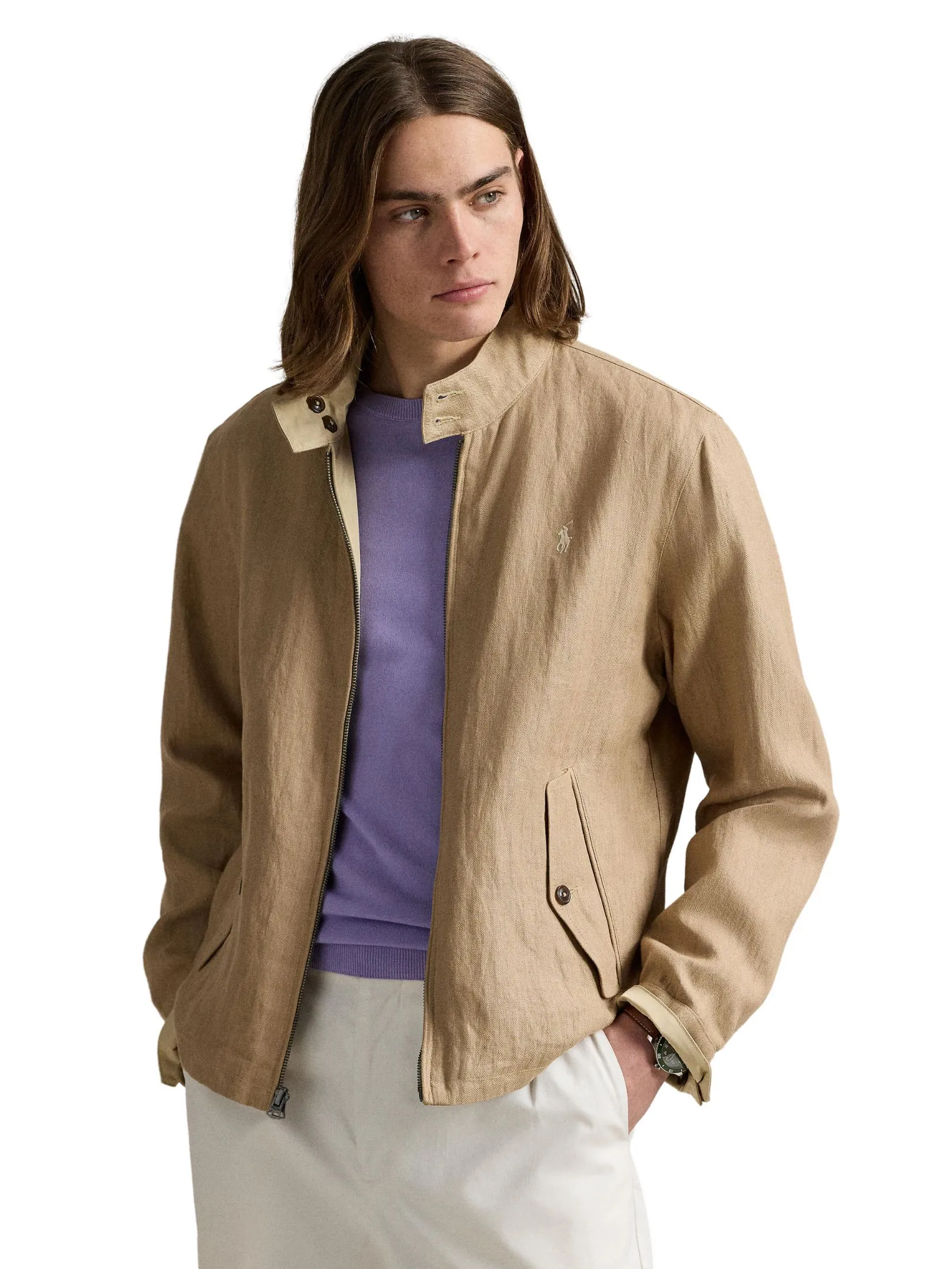 POLO RALPH LAUREN Jacket Men MNPOOTW15A20002 Beige POLO RALPH LAUREN Jacket Men MNPOOTW15A20002 Beige