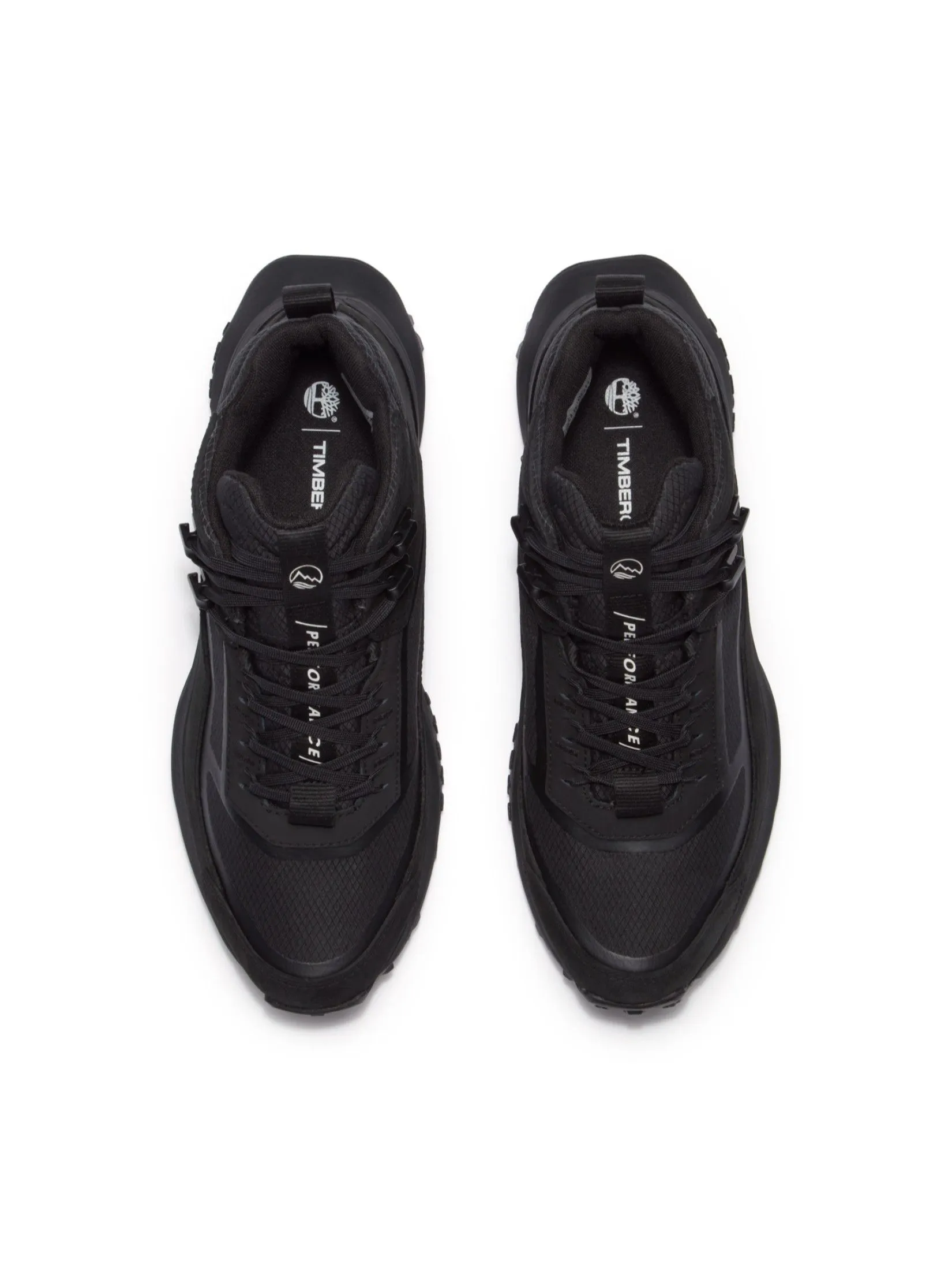 TIMBERLAND Men's Motion Access Mid Lace Up Hiking boot BLACK RIPSTOP