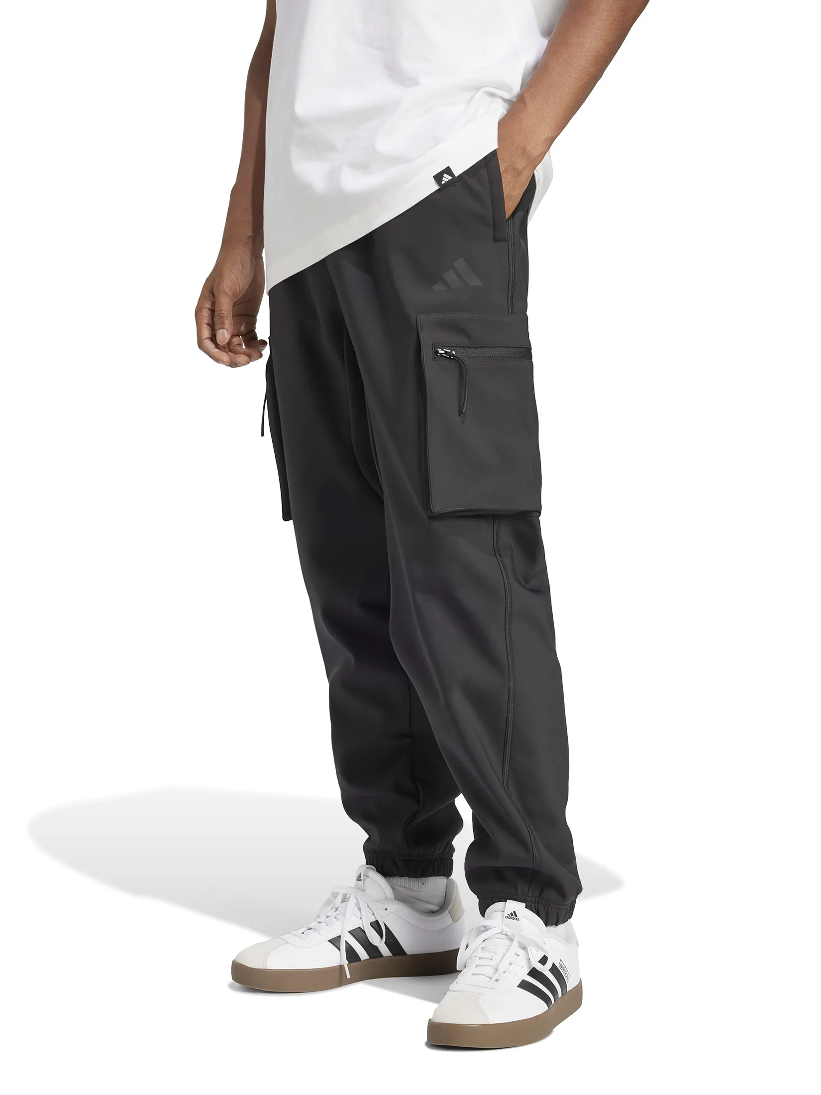 ADIDAS Men Cargo Trousers City Escape Premium Black ADIDAS Men Cargo Trousers City Escape Premium Black
