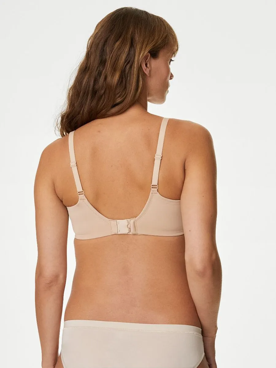 MARKS & SPENCER Women Bra Flexifit Non Wired Nursing Almond MARKS & SPENCER Women Bra Flexifit Non Wired Nursing Almond