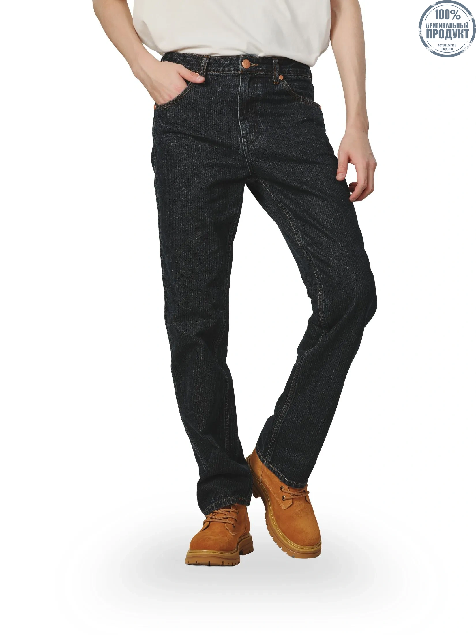 WRANGLER Men's Jeans Casey Jones Collection Mid MWZ Fit Dark Indigo WRANGLER Men's Jeans Casey Jones Collection Mid MWZ Fit Dark Indigo