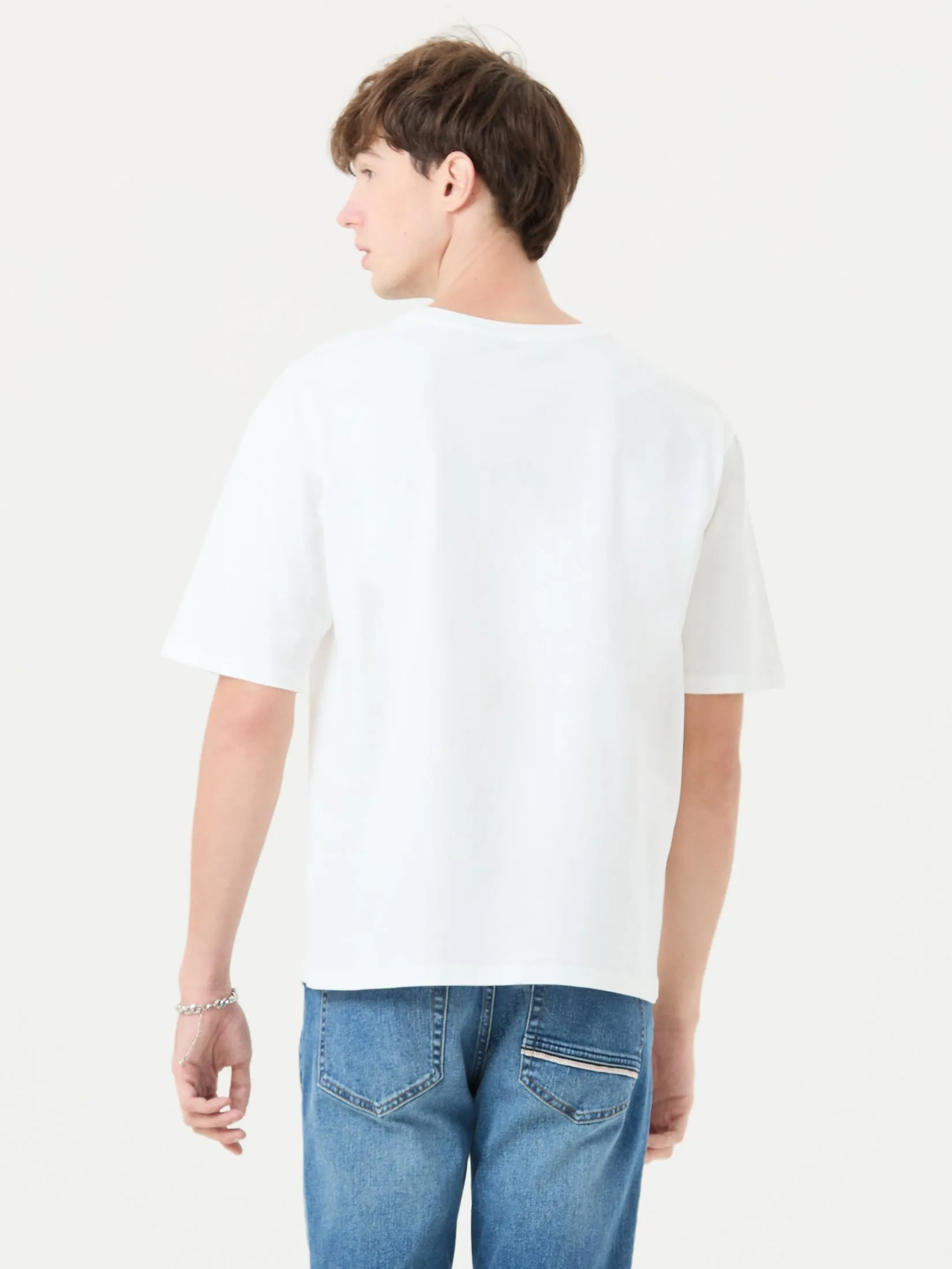 ESP Frenchie Eazy Tee Shirt Men White ESP Frenchie Eazy Tee Shirt Men White