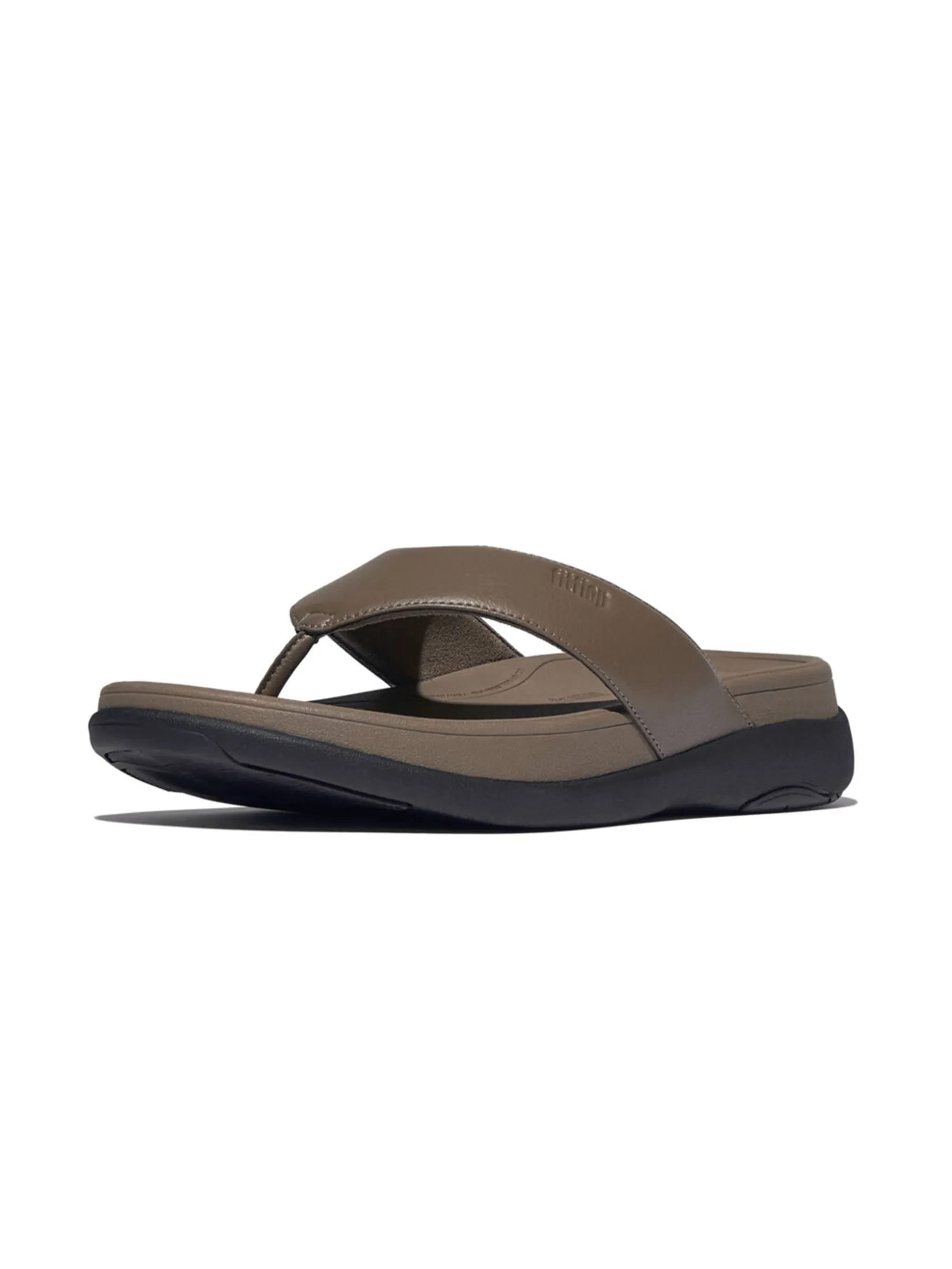 FitFlop™ MEN'S F-MODE GO TOE-POST SANDALS BROWN FitFlop™ MEN'S F-MODE GO TOE-POST SANDALS BROWN
