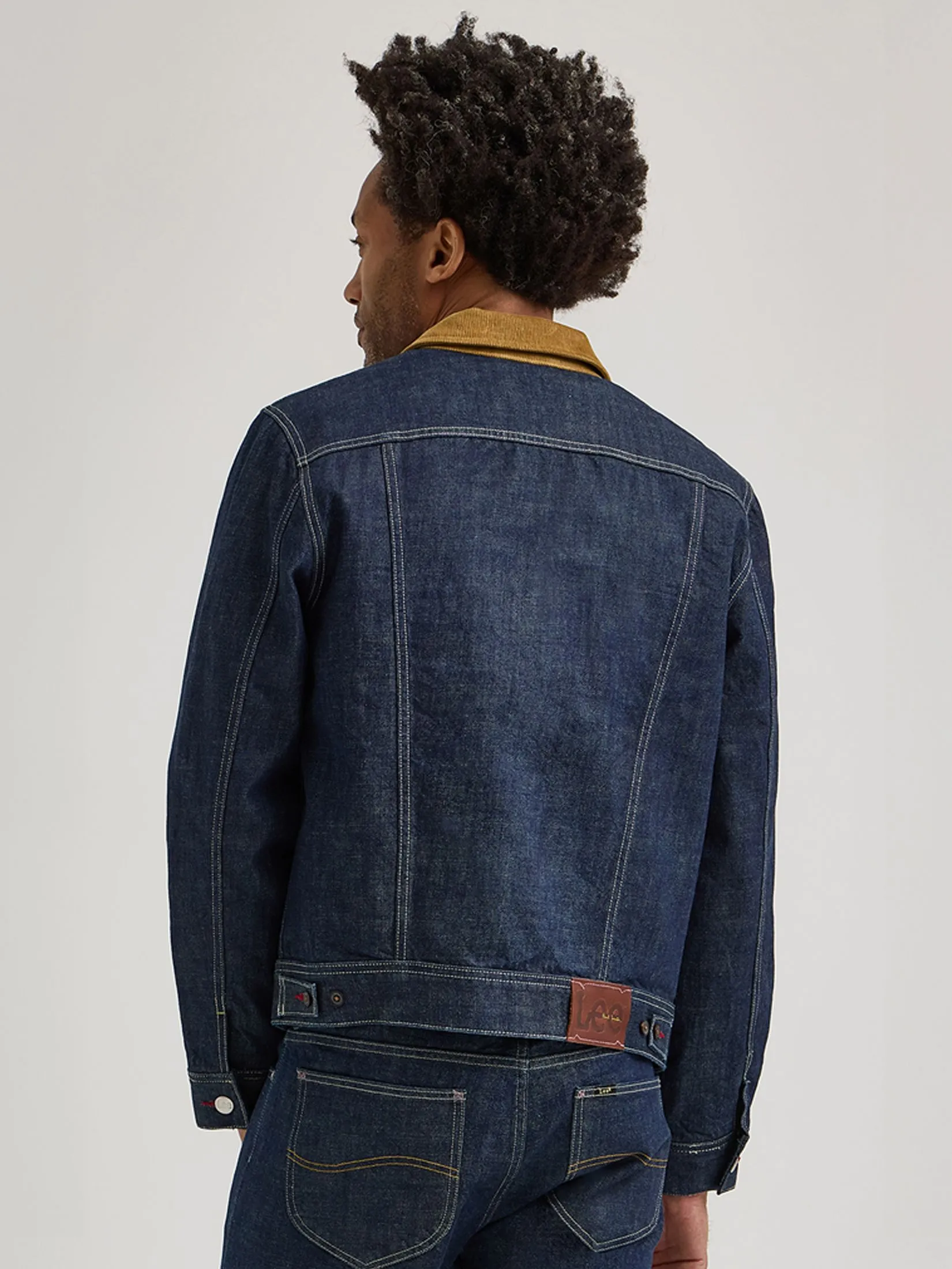 LEE Men's Denim Jacket Lee + Paul Smith Collection Regular Fit Dark Indigo LEE Men's Denim Jacket Lee + Paul Smith Collection Regular Fit Dark Indigo