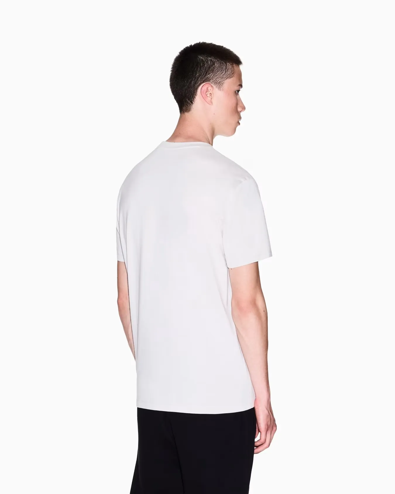 ARMANI EXCHANGE Tee Male XM001425-AF10361-U1013 Grey ARMANI EXCHANGE Tee Male XM001425-AF10361-U1013 Grey
