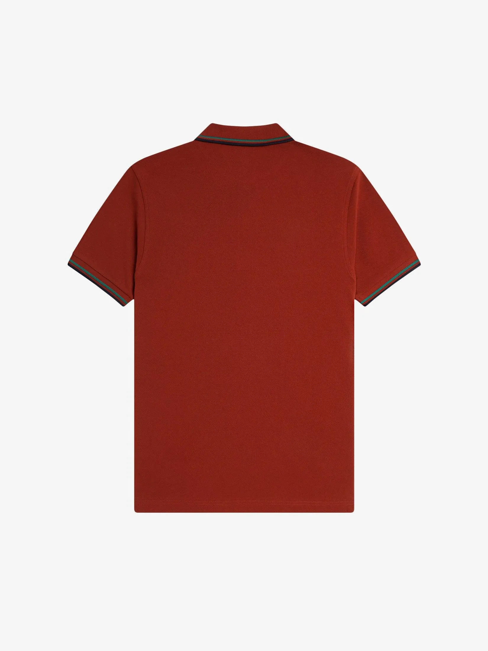 Fred Perry Men TWIN TIPPED FRED PERRY SHIRT Red Fred Perry Men TWIN TIPPED FRED PERRY SHIRT Red
