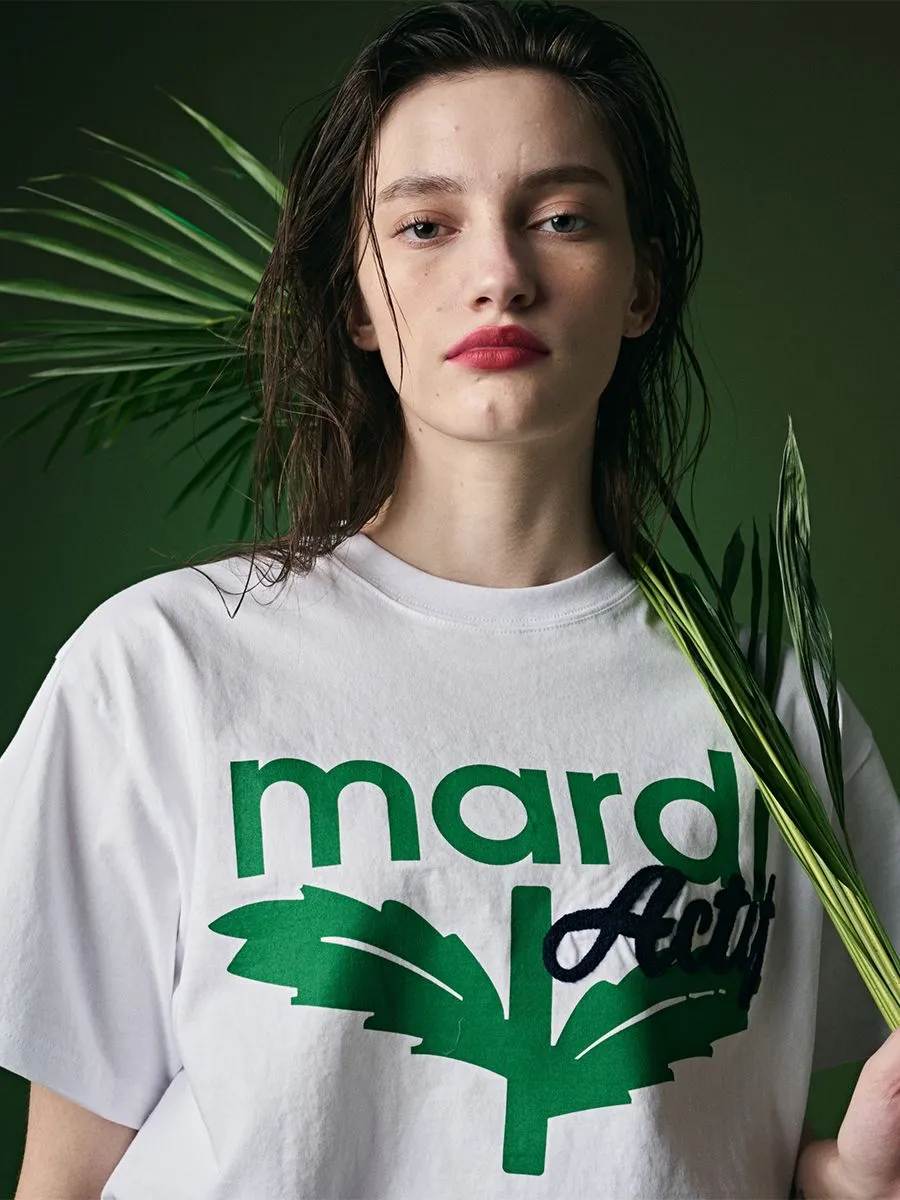 MARDI MERCREDI ACTIF T-Shirt Actif Bloommardi White Navy F MARDI MERCREDI ACTIF T-Shirt Actif Bloommardi White Navy F
