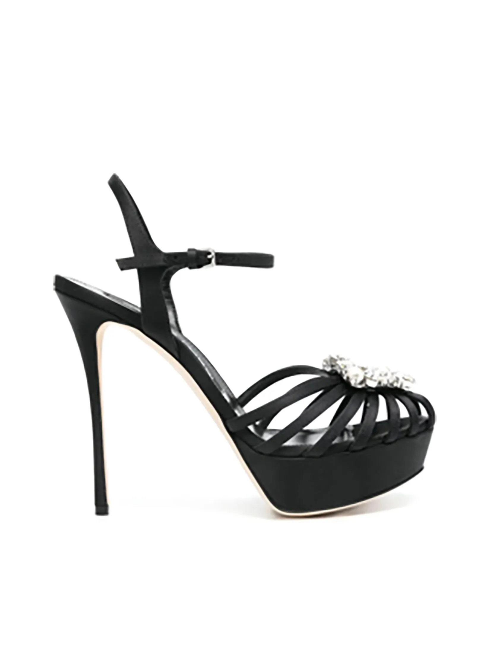 SERGIO ROSSI Women Sandals SR Si Rossi Crystal Black SERGIO ROSSI Women Sandals SR Si Rossi Crystal Black