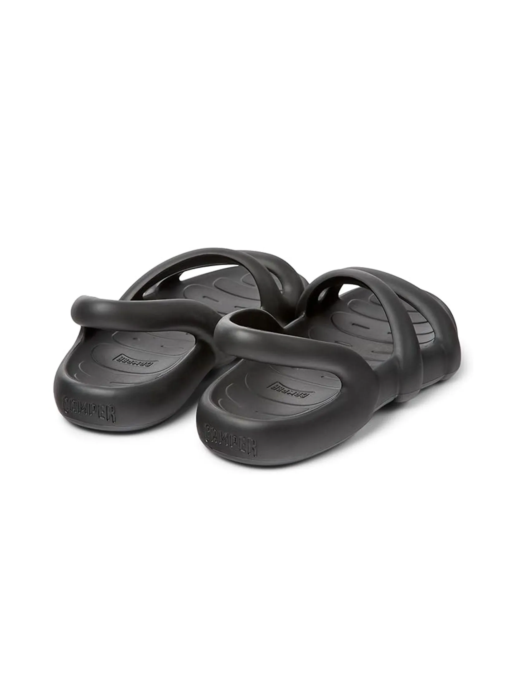 CAMPER Men Sandals Shoes Kobarah Flat Black CAMPER Men Sandals Shoes Kobarah Flat Black