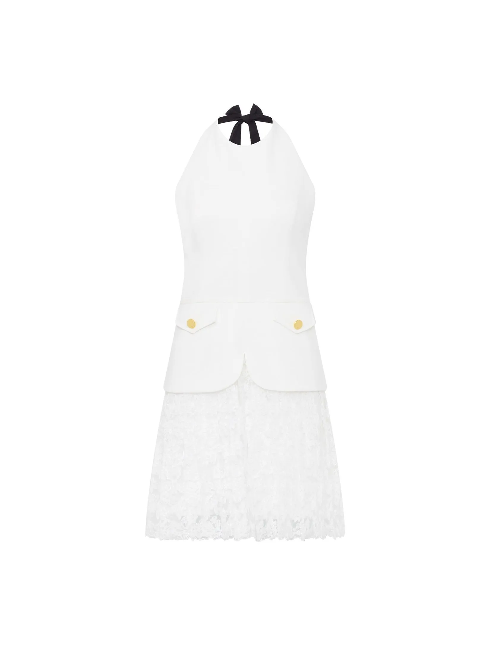 ASV (RS25)Bellerose Women Mini Dress White ASV (RS25)Bellerose Women Mini Dress White