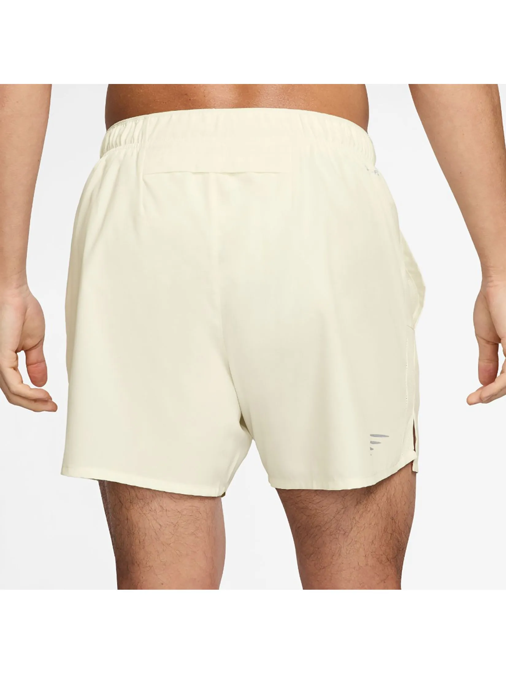 NIKE Men Shorts Challenger Flash Dri-Fit 5" Brief-Lined Sail/Sail/Sail/Reflective Silv NIKE Men Shorts Challenger Flash Dri-Fit 5" Brief-Lined Sail/Sail/Sail/Reflective Silv