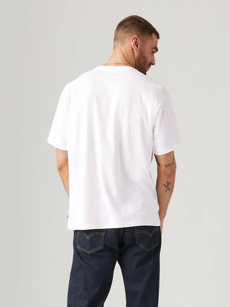 LEVI'S Men's Vintage Batwing Graphic T-Shirt Vintage Chili Oil Batwing White+ LEVI'S Men's Vintage Batwing Graphic T-Shirt Vintage Chili Oil Batwing White+