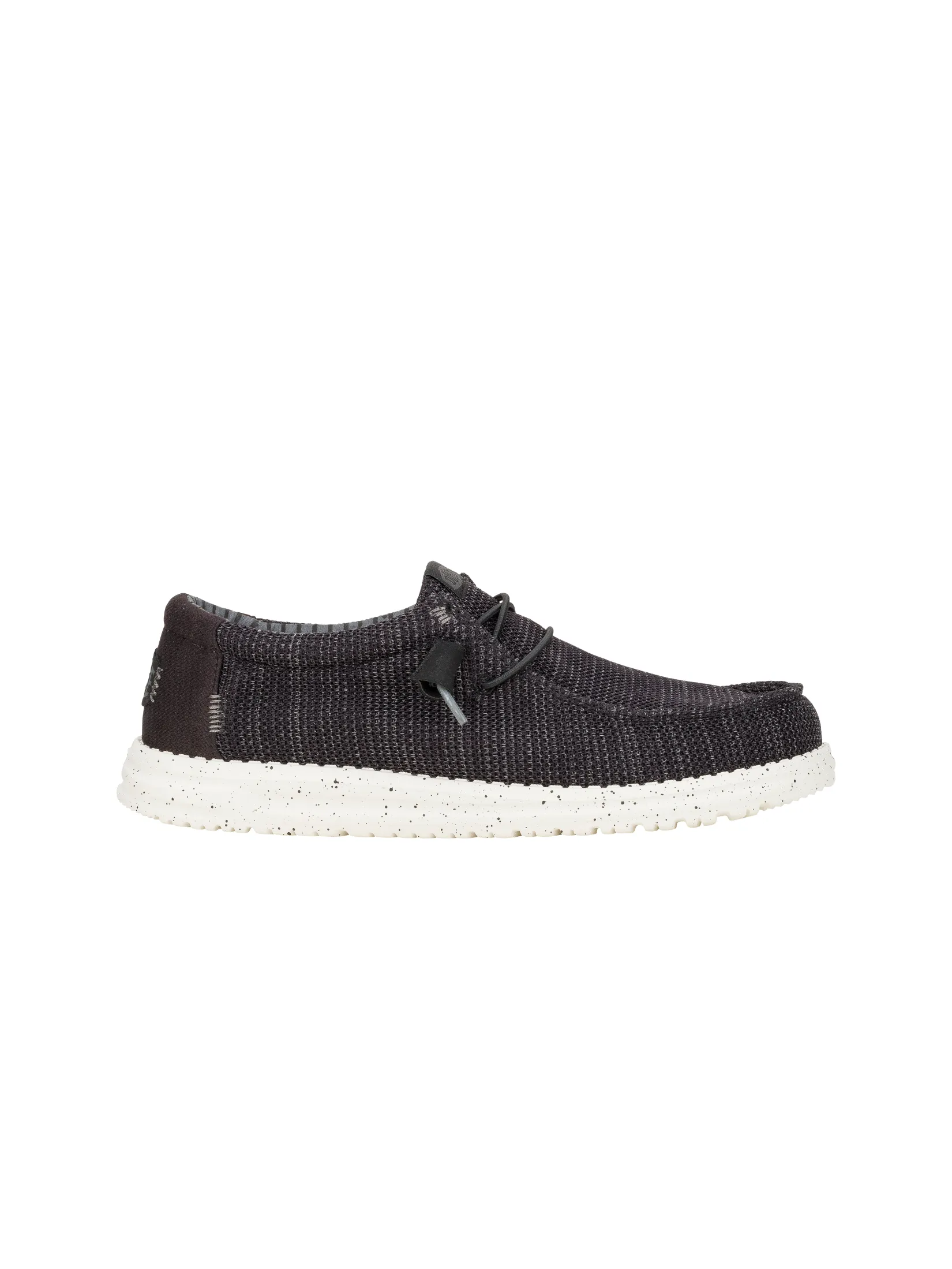 HEYDUDE WALLY STRETCH SOX - BLACK/WHITE HEYDUDE WALLY STRETCH SOX - BLACK/WHITE