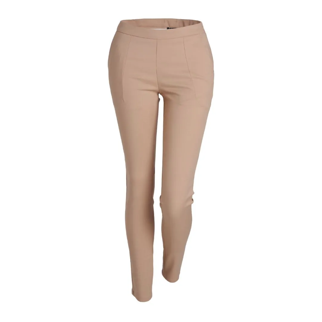 Lady Plus Beige Long Pants L-9742PL-BE Lady Plus Beige Long Pants L-9742PL-BE