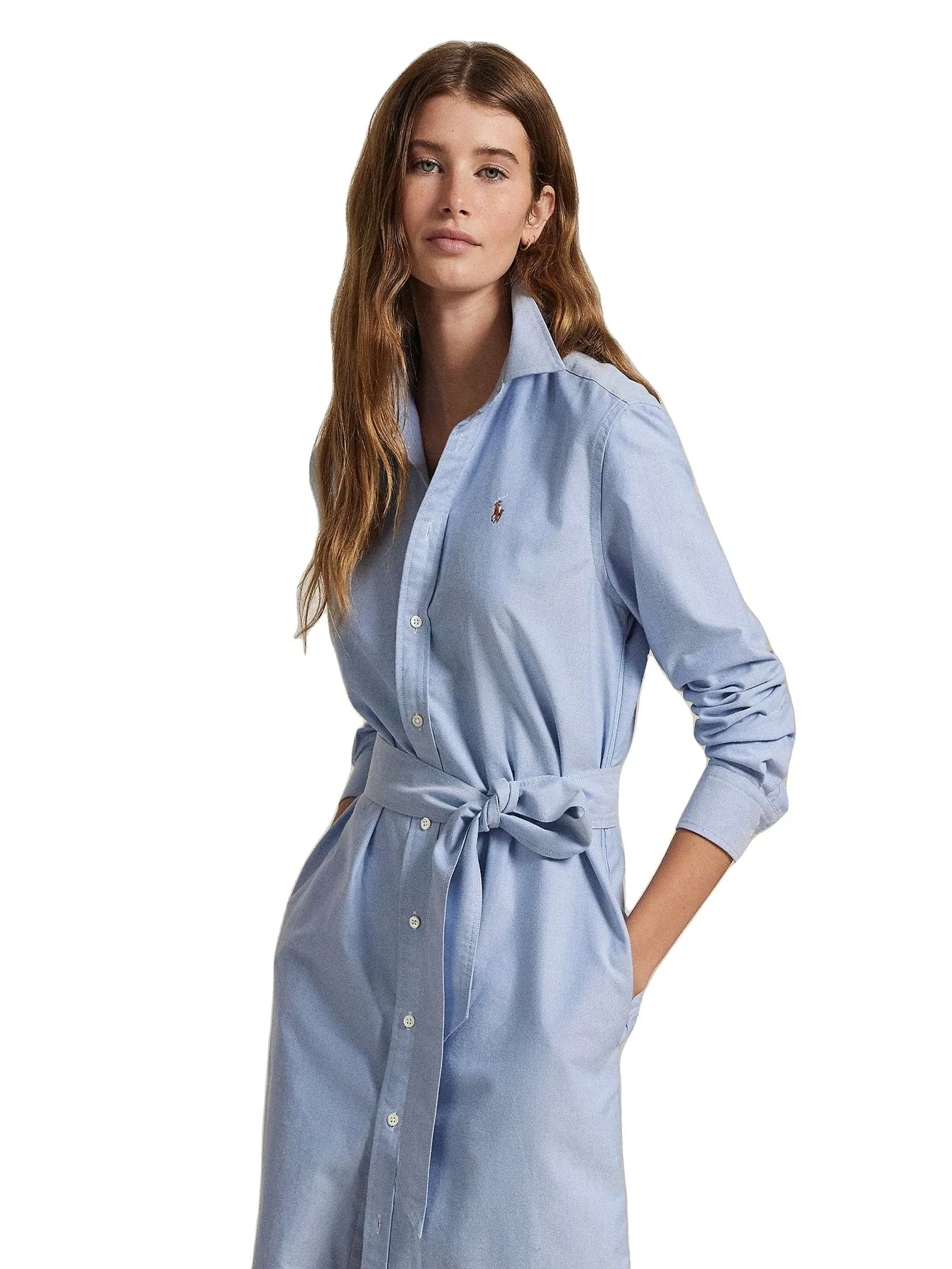 POLO RALPH LAUREN Dress Women WMPODRSNFA20800 Blue POLO RALPH LAUREN Dress Women WMPODRSNFA20800 Blue