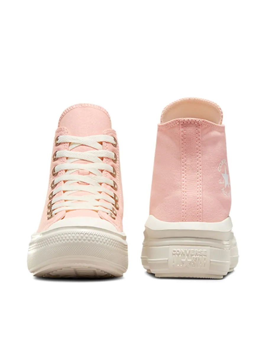 CONVERSE Women Sneakers Ctas Move Crafted 6 Hi Orange CONVERSE Women Sneakers Ctas Move Crafted 6 Hi Orange