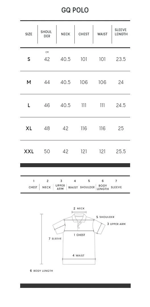 GQ Polo Shirt 120171647 GQ Polo Shirt 120171647