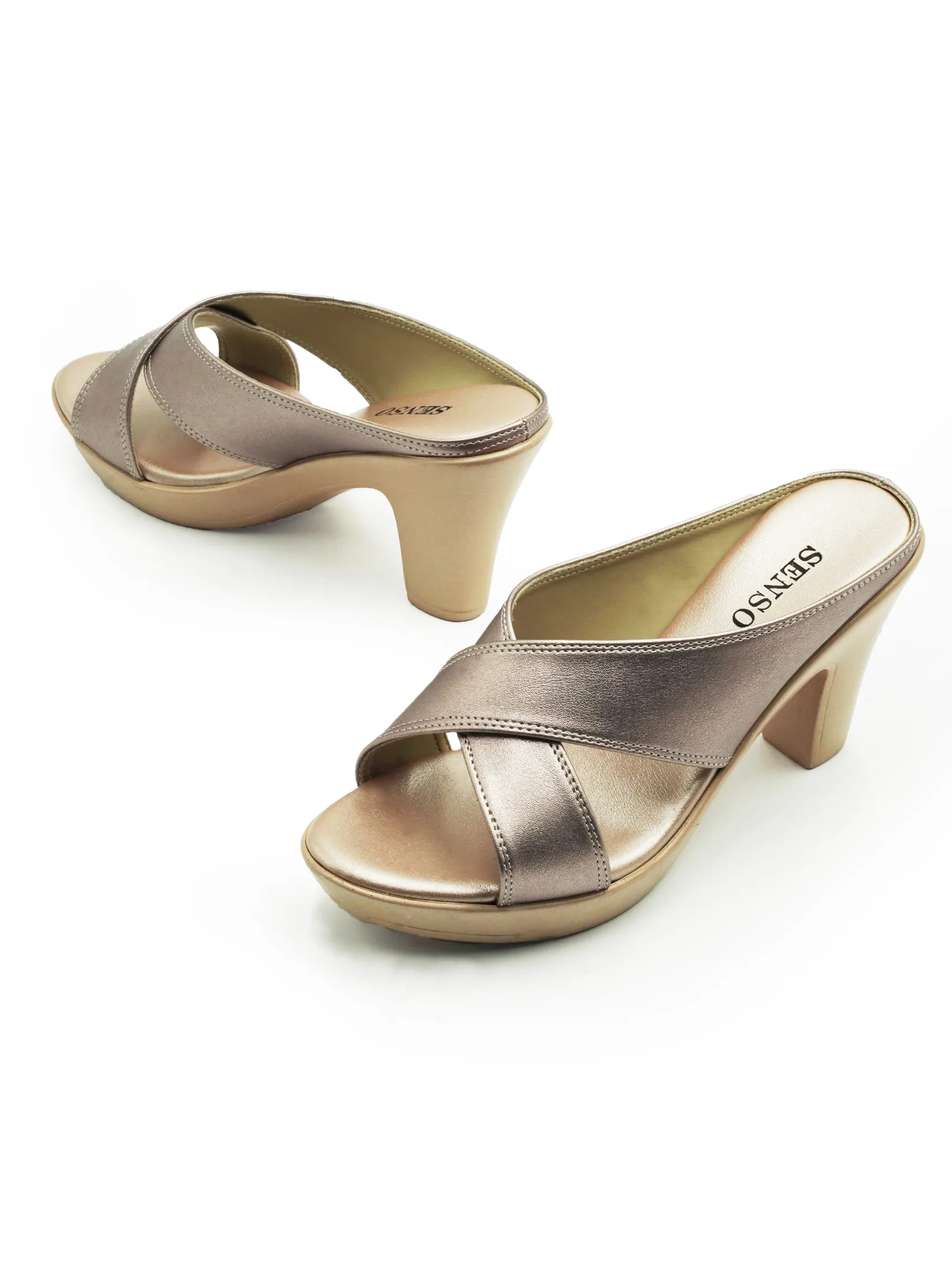 SENSO Women PU HEEL J47350 Rose Gold SENSO Women PU HEEL J47350 Rose Gold