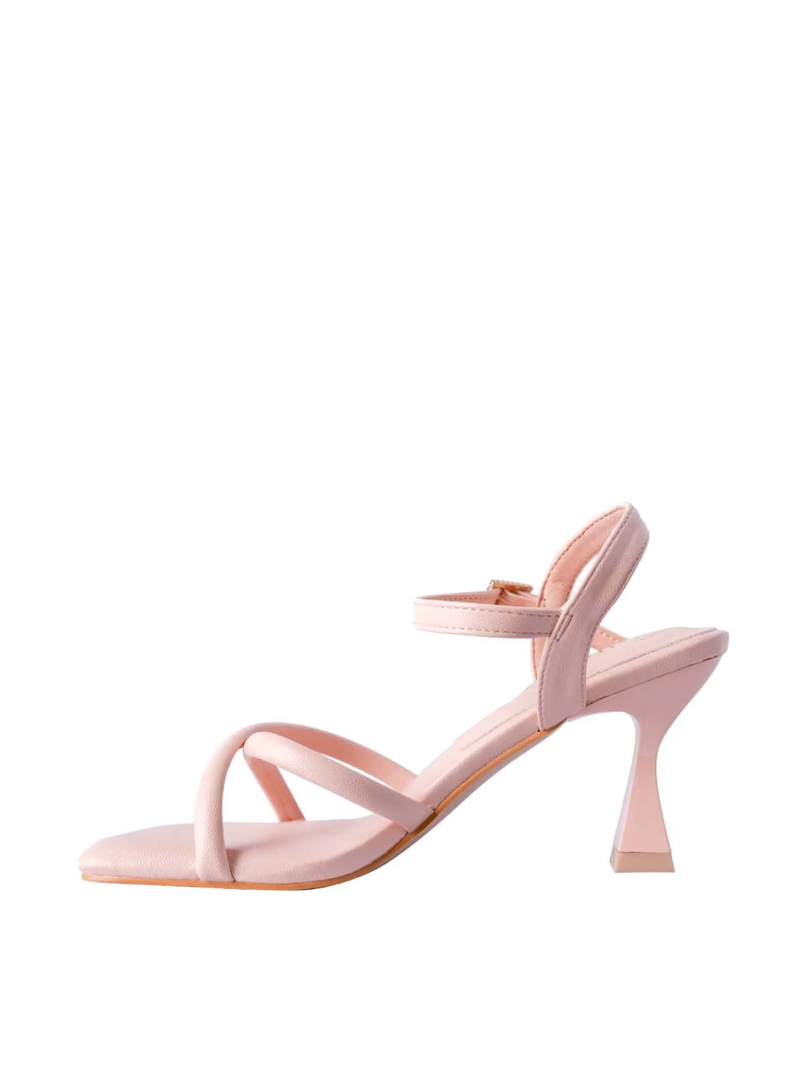 VILLAINS SF PEONY Women's Comfort Heeled Sandals PINK VILLAINS SF PEONY Women's Comfort Heeled Sandals PINK