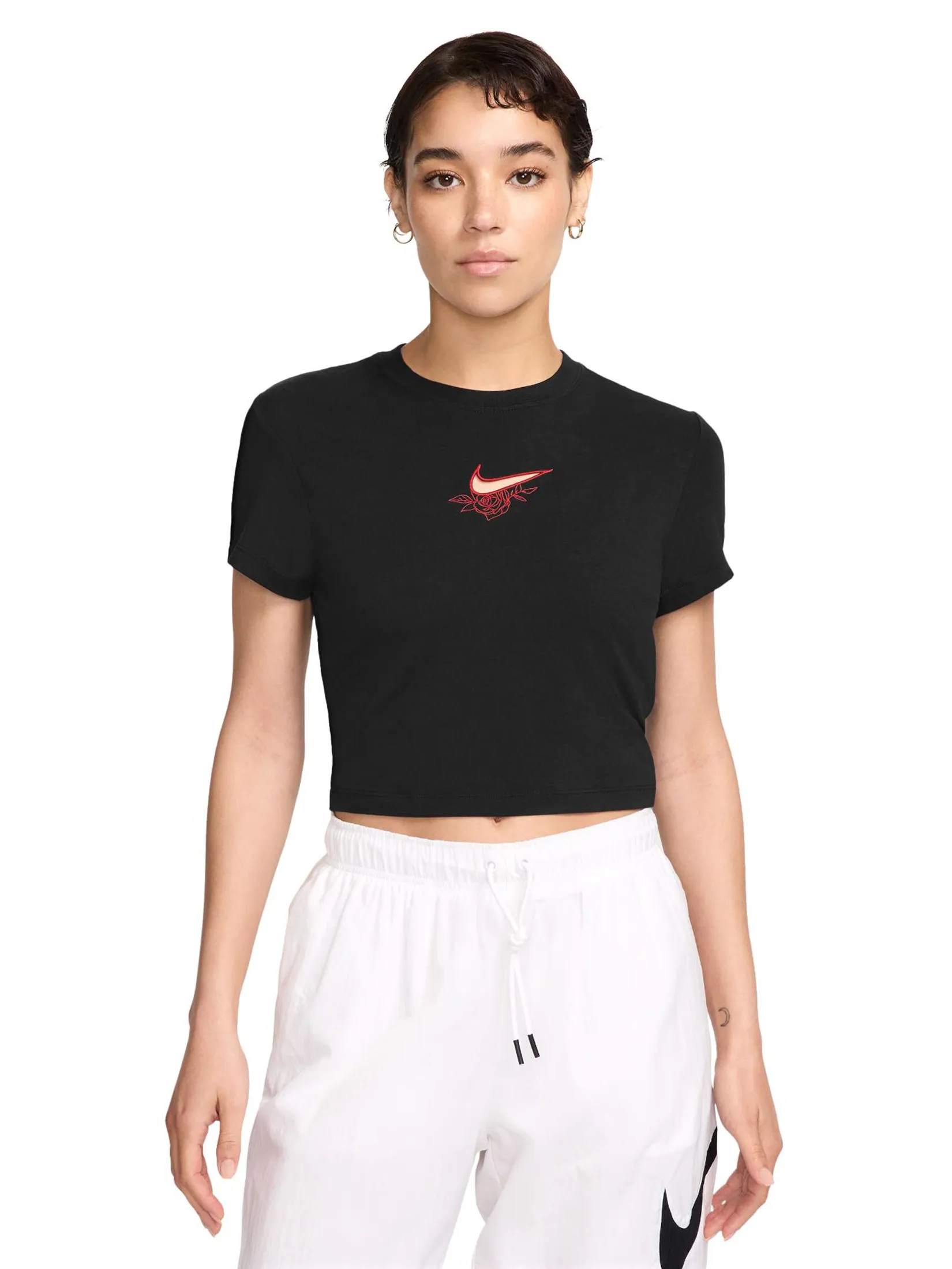 NIKE Women Tee NSW Chill Knit Vday Cropped NIKE Women Tee NSW Chill Knit Vday Cropped