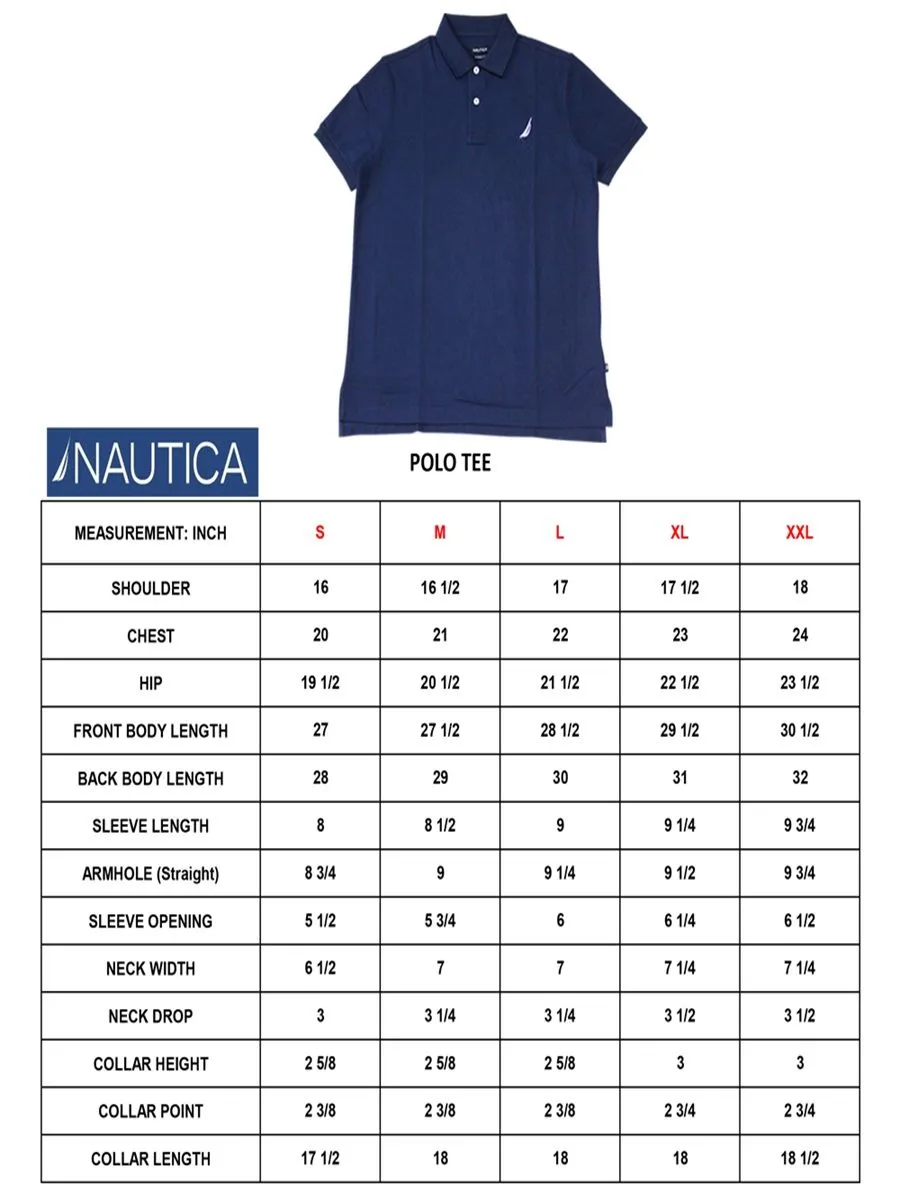 NAUTICA Men Polo Blue NAUTICA Men Polo Blue