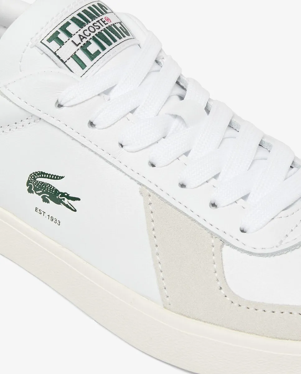LACOSTE Women’s Baseshot Pro Leather Sneakers White LACOSTE Women’s Baseshot Pro Leather Sneakers White
