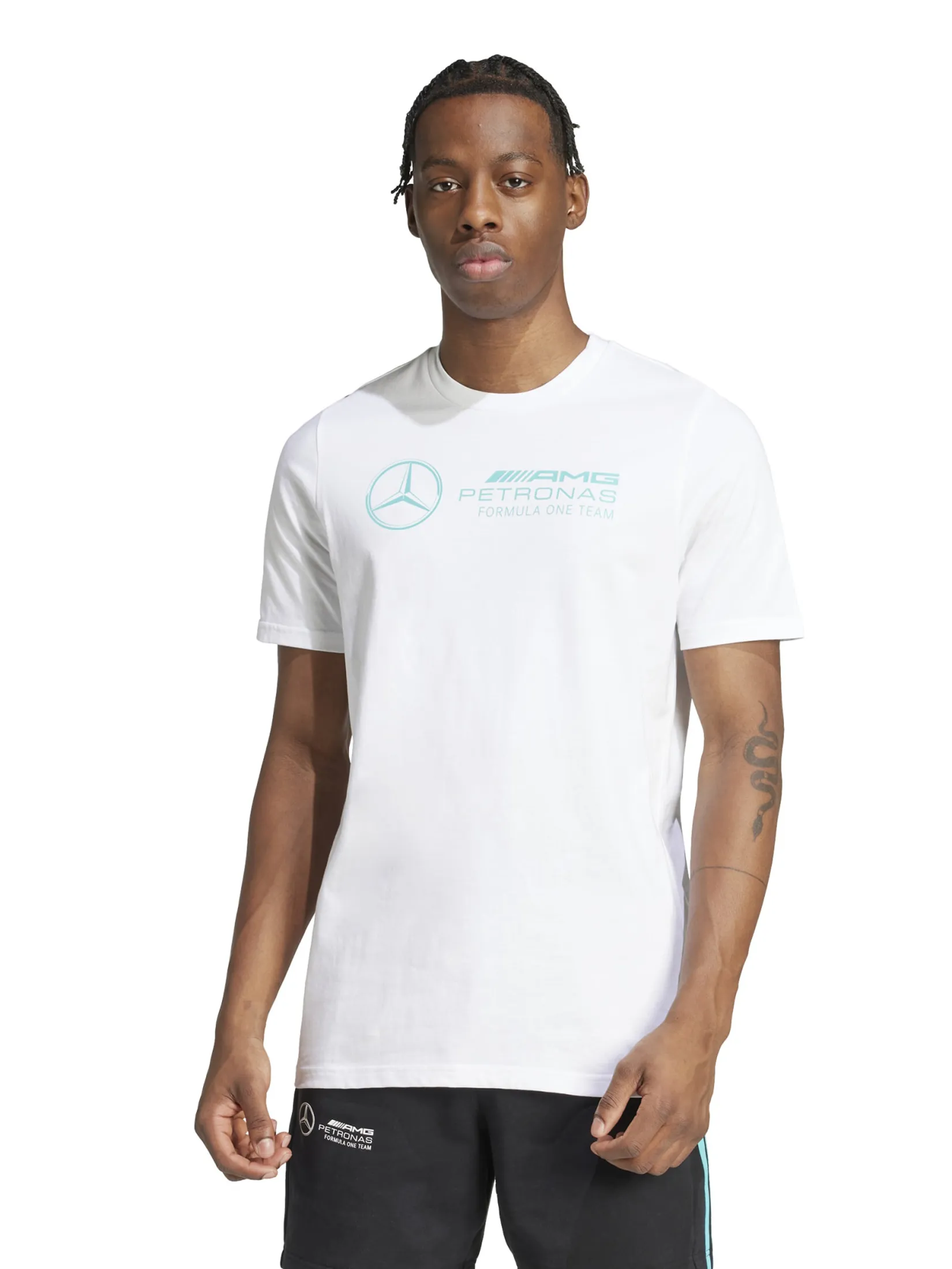 ADIDAS Men T-Shirt Mercedes - AMG Petronas Formula One Team DNA Graphic ADIDAS Men T-Shirt Mercedes - AMG Petronas Formula One Team DNA Graphic