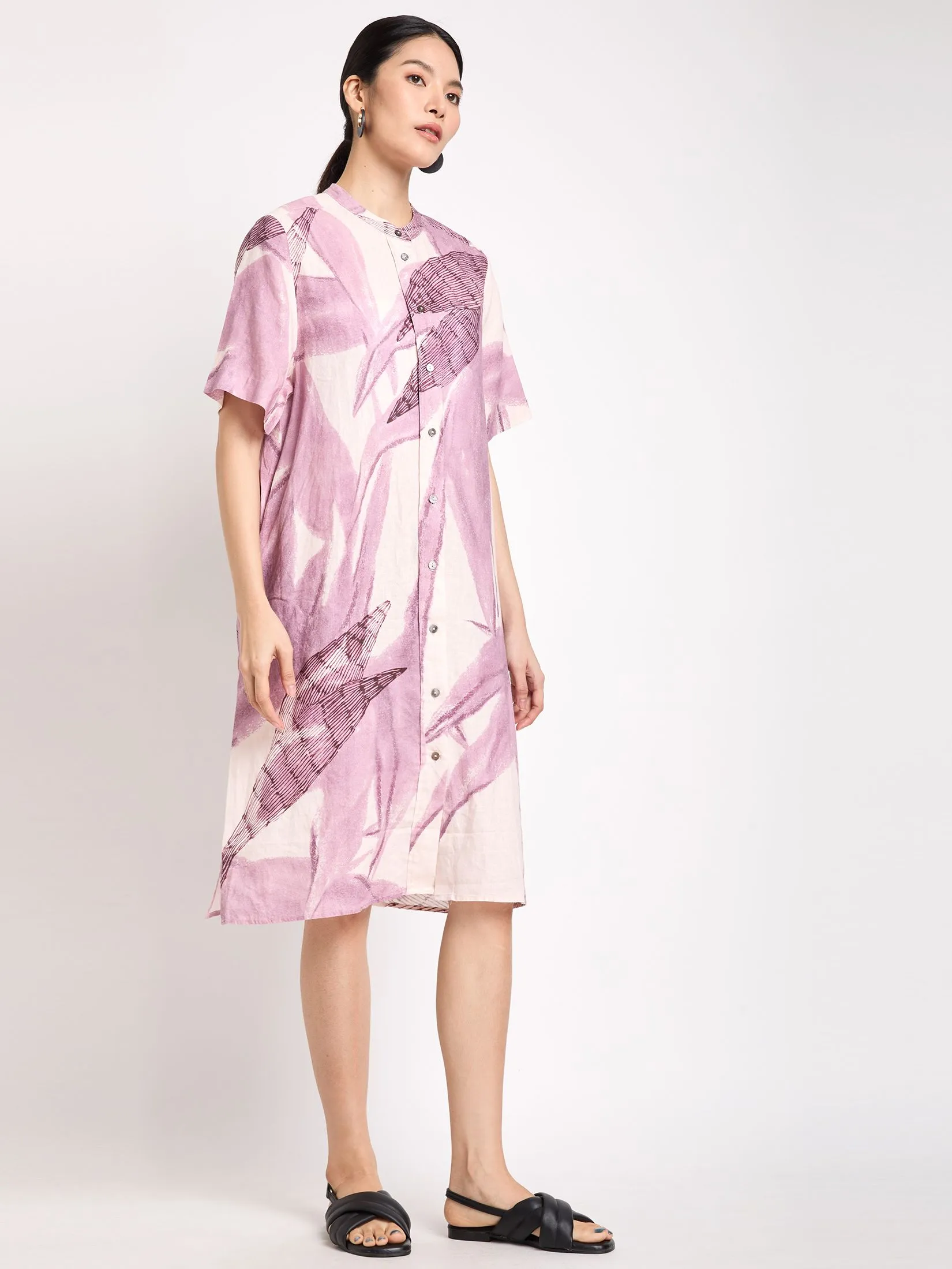 SIMPLICITY Women Dress Short Sleeves Print SIMPLICITY Women Dress Short Sleeves Print