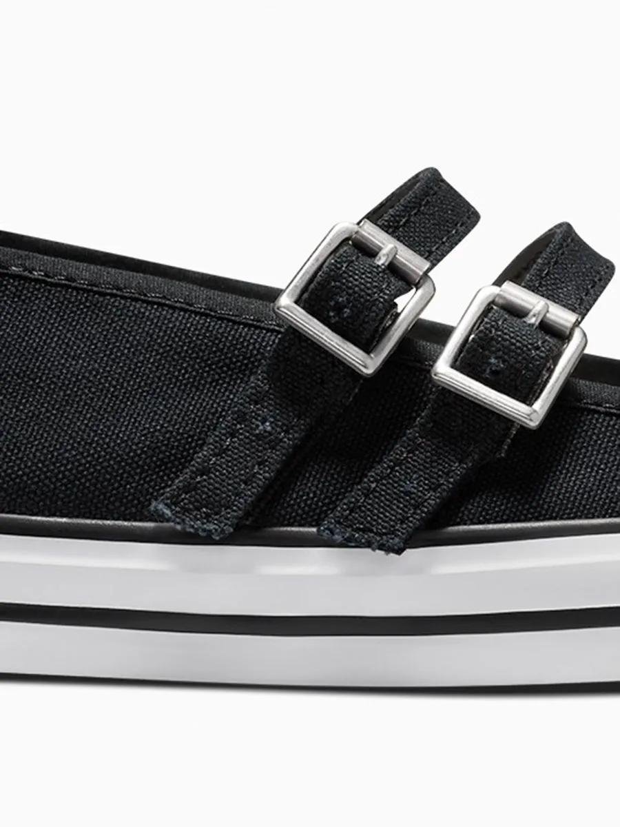 CONVERSE Women Sneaker Chuck Taylor All Star Dainty Mary Jane Slip Black CONVERSE Women Sneaker Chuck Taylor All Star Dainty Mary Jane Slip Black