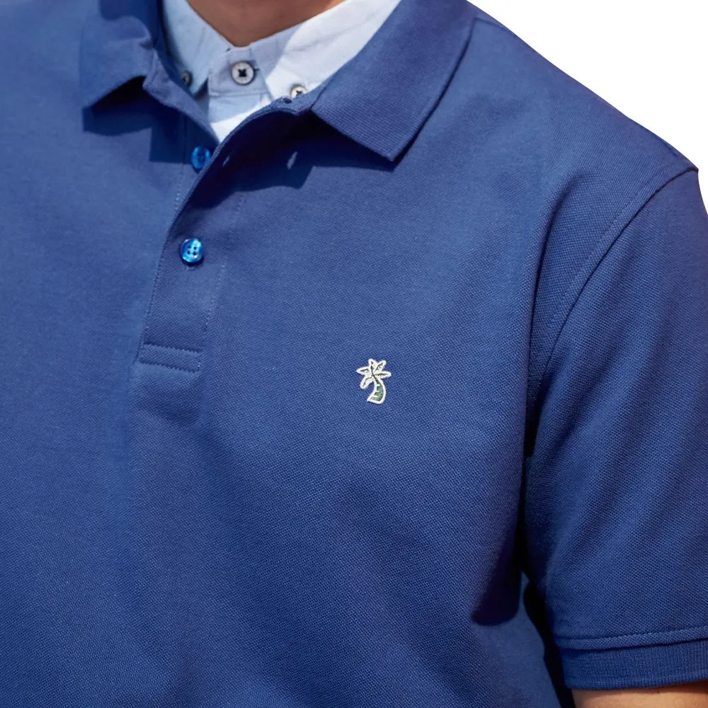 OASIS Men's Polo Shirt Blue OASIS Men's Polo Shirt Blue