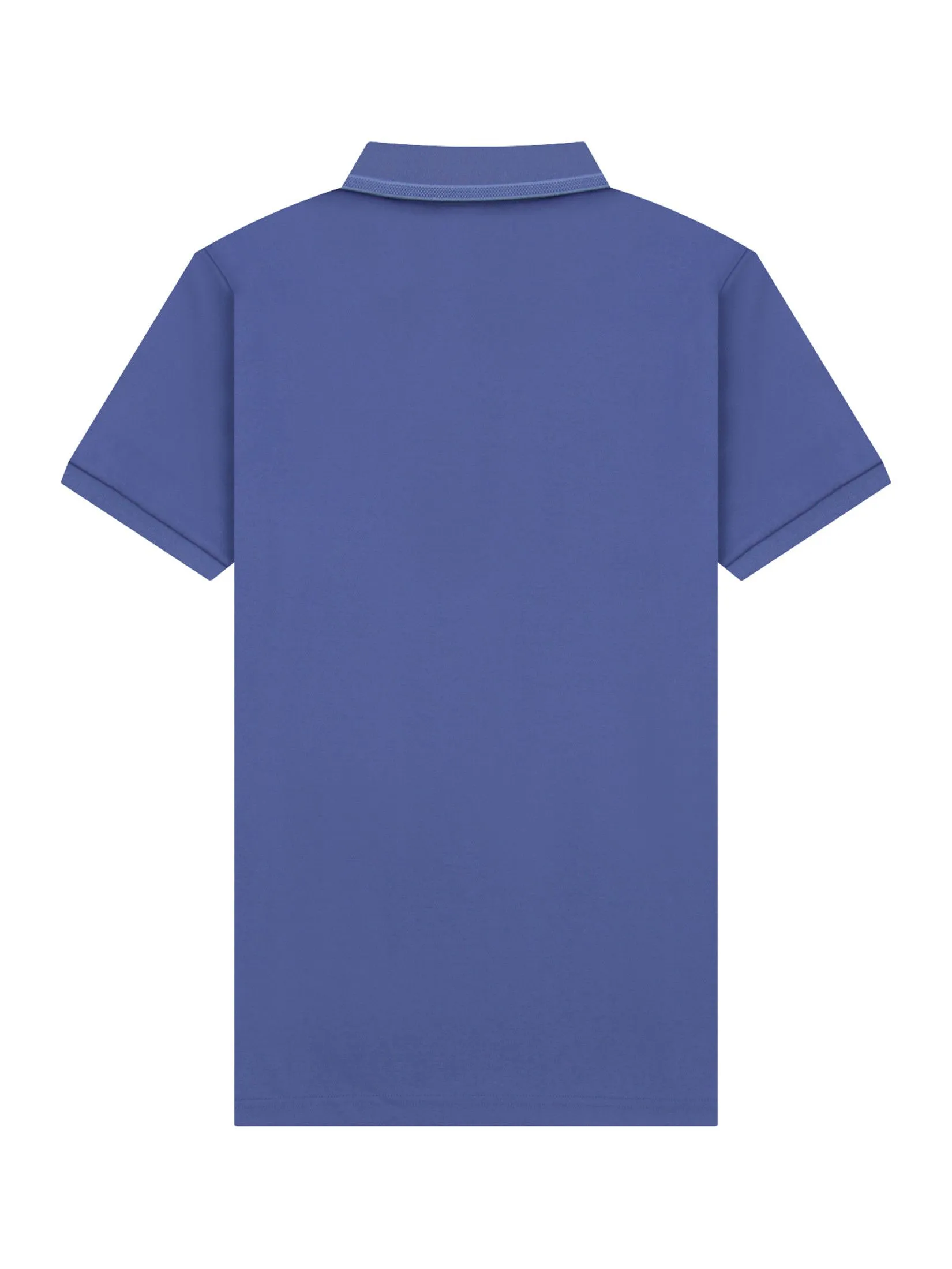 GIORDANO Men's Regular Interlock Embroidery Polo (Liquid Touch) Grey blue Purple GIORDANO Men's Regular Interlock Embroidery Polo (Liquid Touch) Grey blue Purple