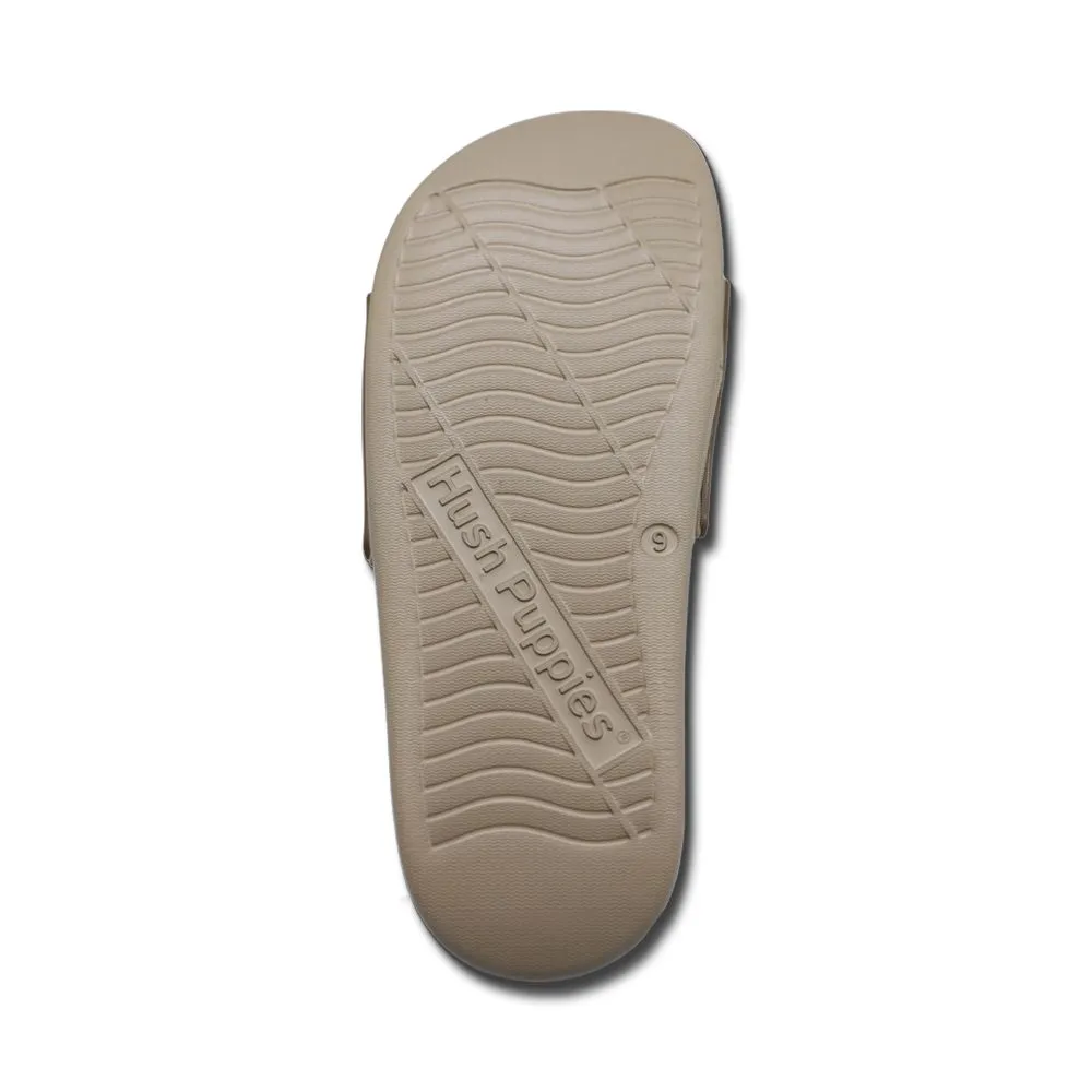 HUSH PUPPIES Men's Shoes Model JOSE SF.SLIDE HP PHSFQ2420K - BROWN Sandals Slides HUSH PUPPIES Men's Shoes Model JOSE SF.SLIDE HP PHSFQ2420K - BROWN Sandals Slides