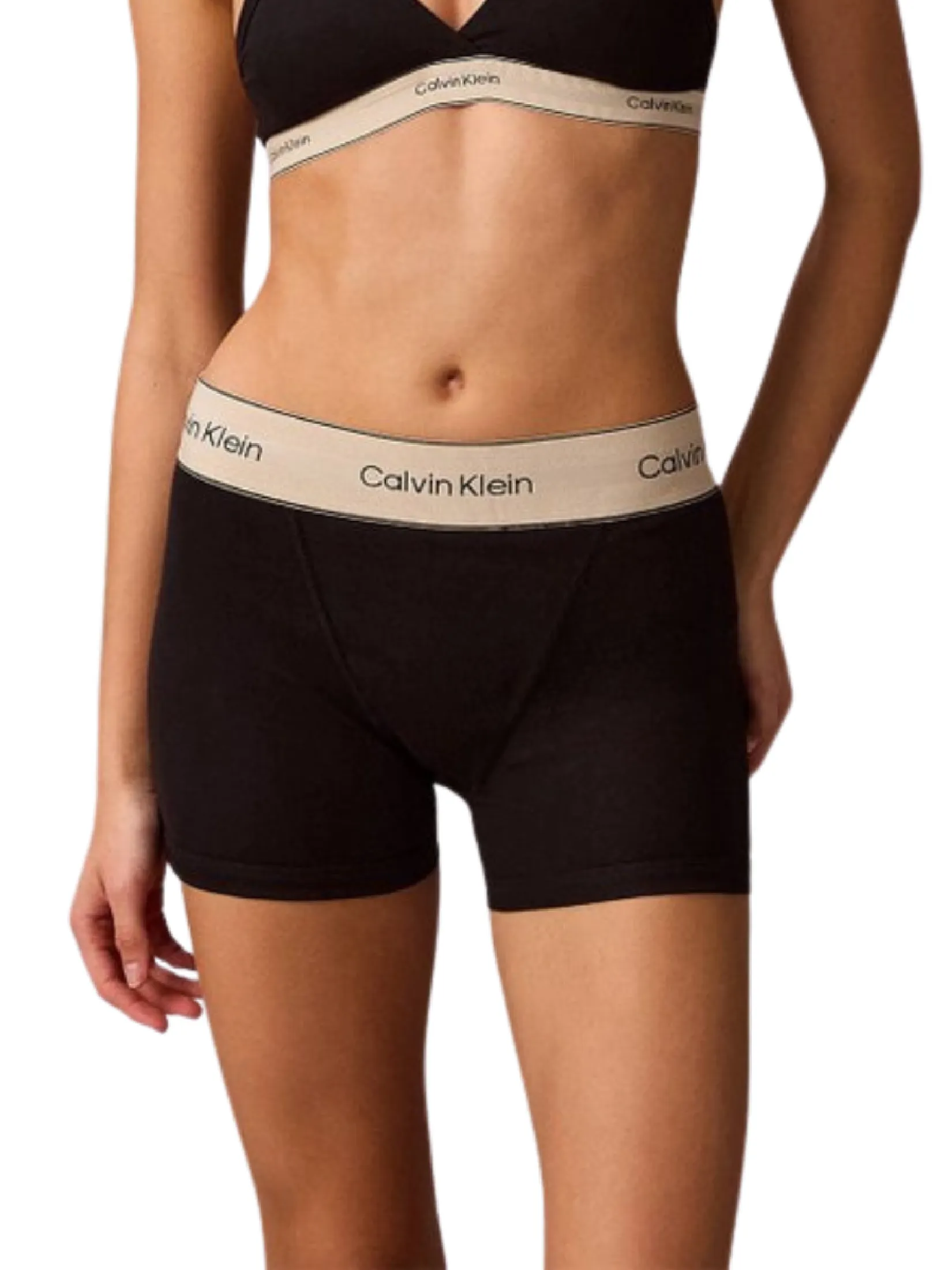 CALVIN KLEIN Women s Heritage Cotton Boxer Brief Black CALVIN KLEIN Women s Heritage Cotton Boxer Brief Black