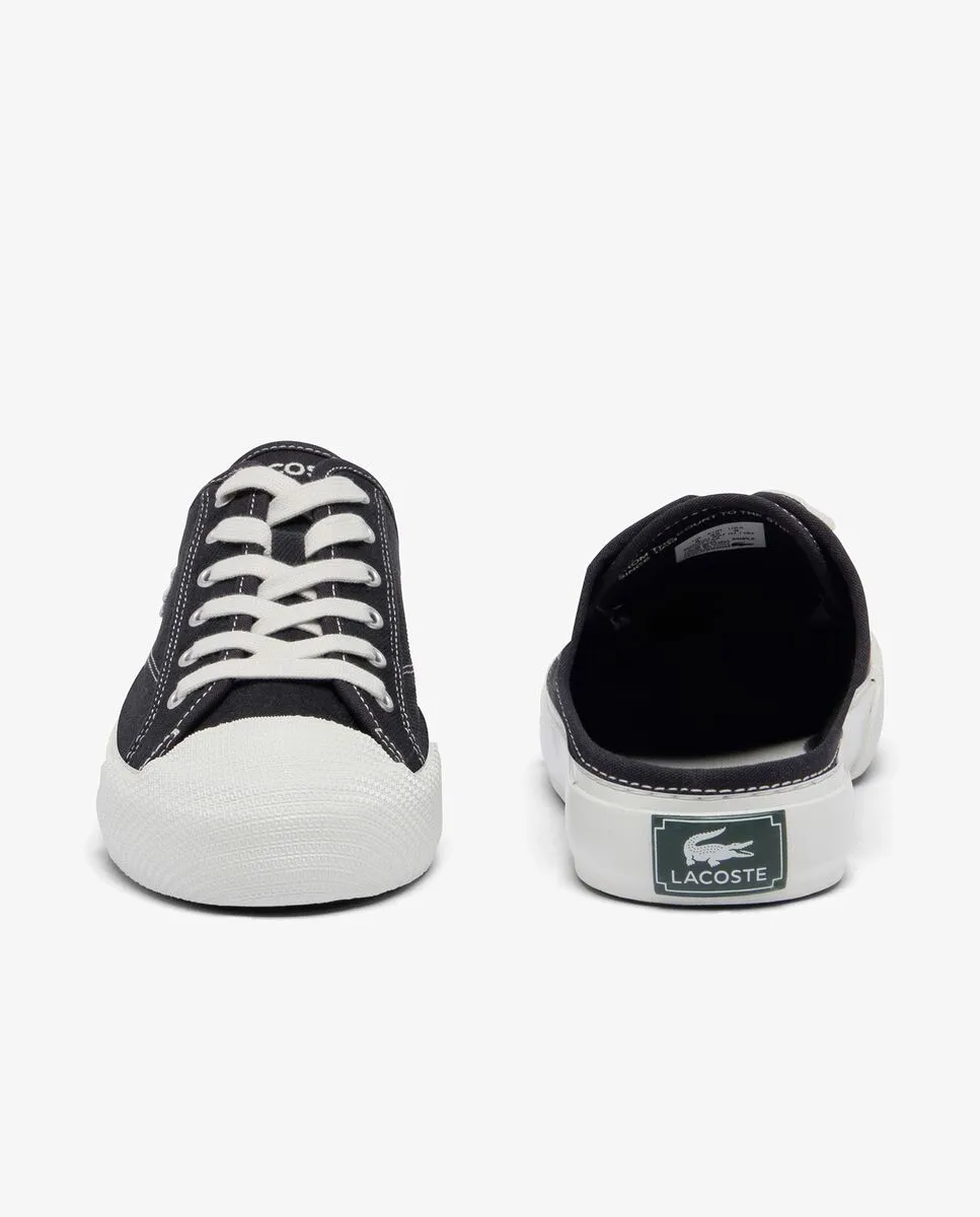 LACOSTE Women’s Backcourt Mules Black LACOSTE Women’s Backcourt Mules Black