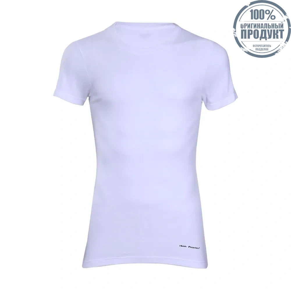 HUSH PUPPIES INNERWEAR Tee Hush Classic HU H5MS001 White HUSH PUPPIES INNERWEAR Tee Hush Classic HU H5MS001 White