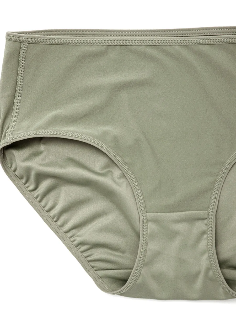 SABINA Panty Woman Microfiber Mid Waisted - Dark Green SABINA Panty Woman Microfiber Mid Waisted - Dark Green