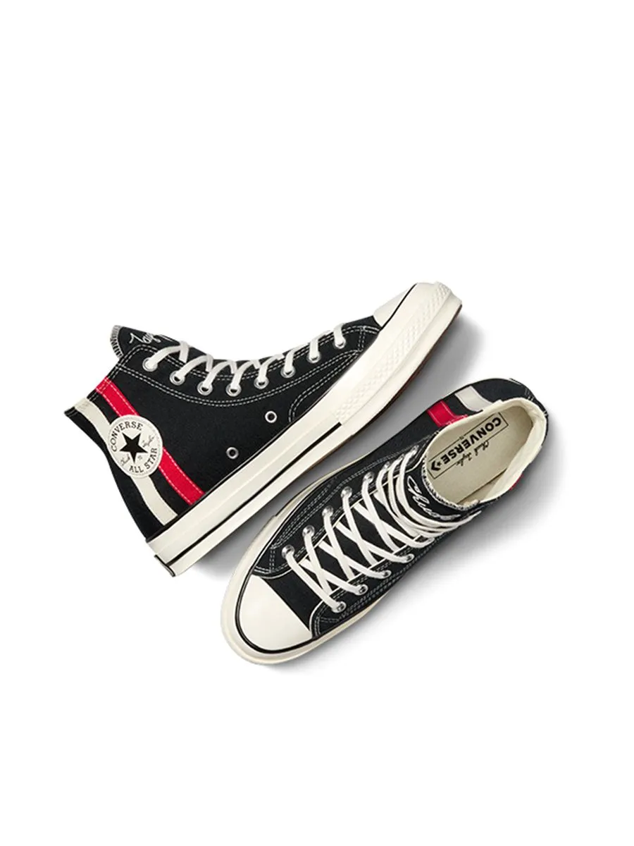 CONVERSE Men Sneakers Chuck 70 Shifter Hi Black/Red CONVERSE Men Sneakers Chuck 70 Shifter Hi Black/Red