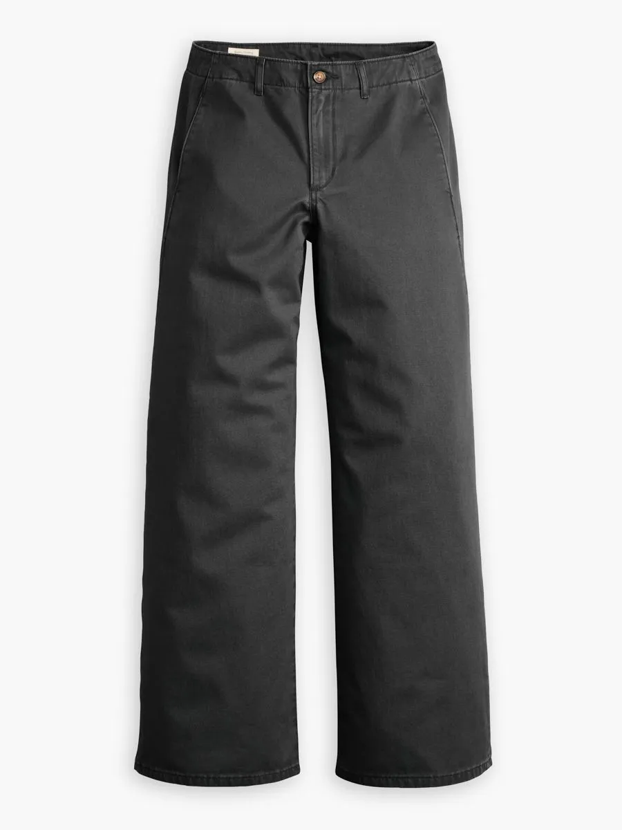 LEVI'S Women's XL Chino Pants CAVIAR LEVI'S Women's XL Chino Pants CAVIAR