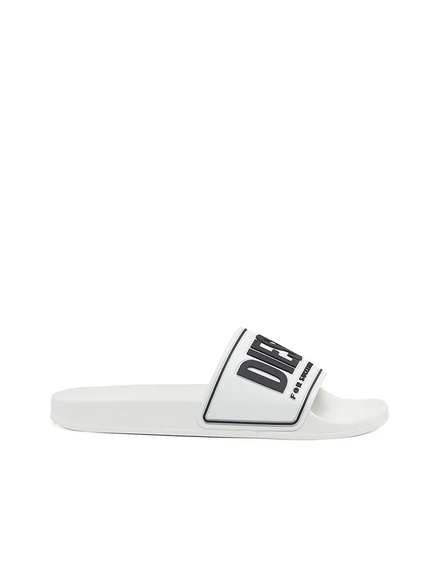 DIESEL Men Sandals MAYEMI SA-MAYEMI CC SANDALS White DIESEL Men Sandals MAYEMI SA-MAYEMI CC SANDALS White