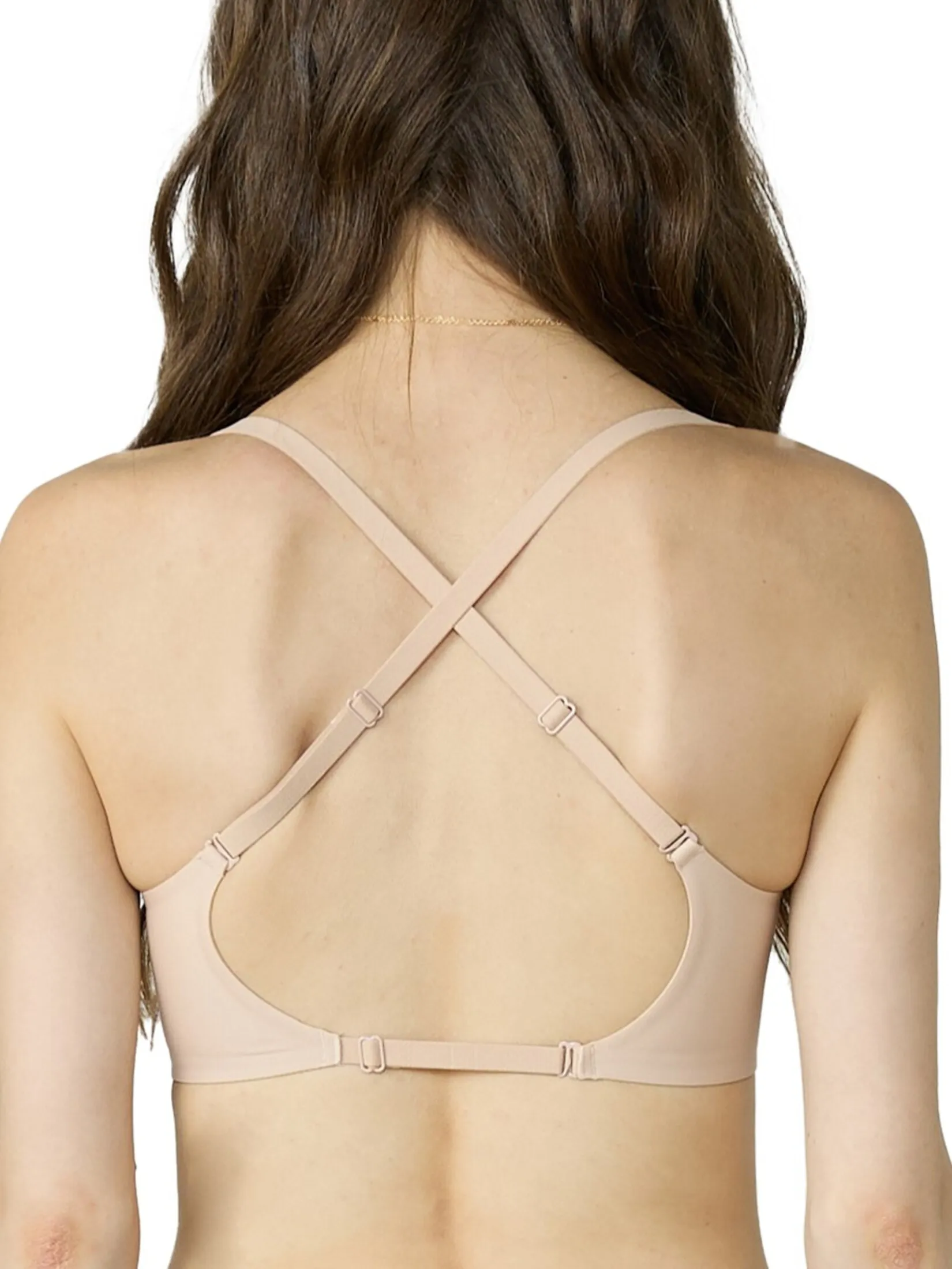 WACOAL Women Smart Size Low Back Bra Beige WACOAL Women Smart Size Low Back Bra Beige