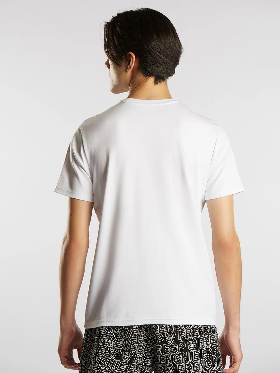 ESP ESP High Density Print Tee Shirt Men White ESP ESP High Density Print Tee Shirt Men White