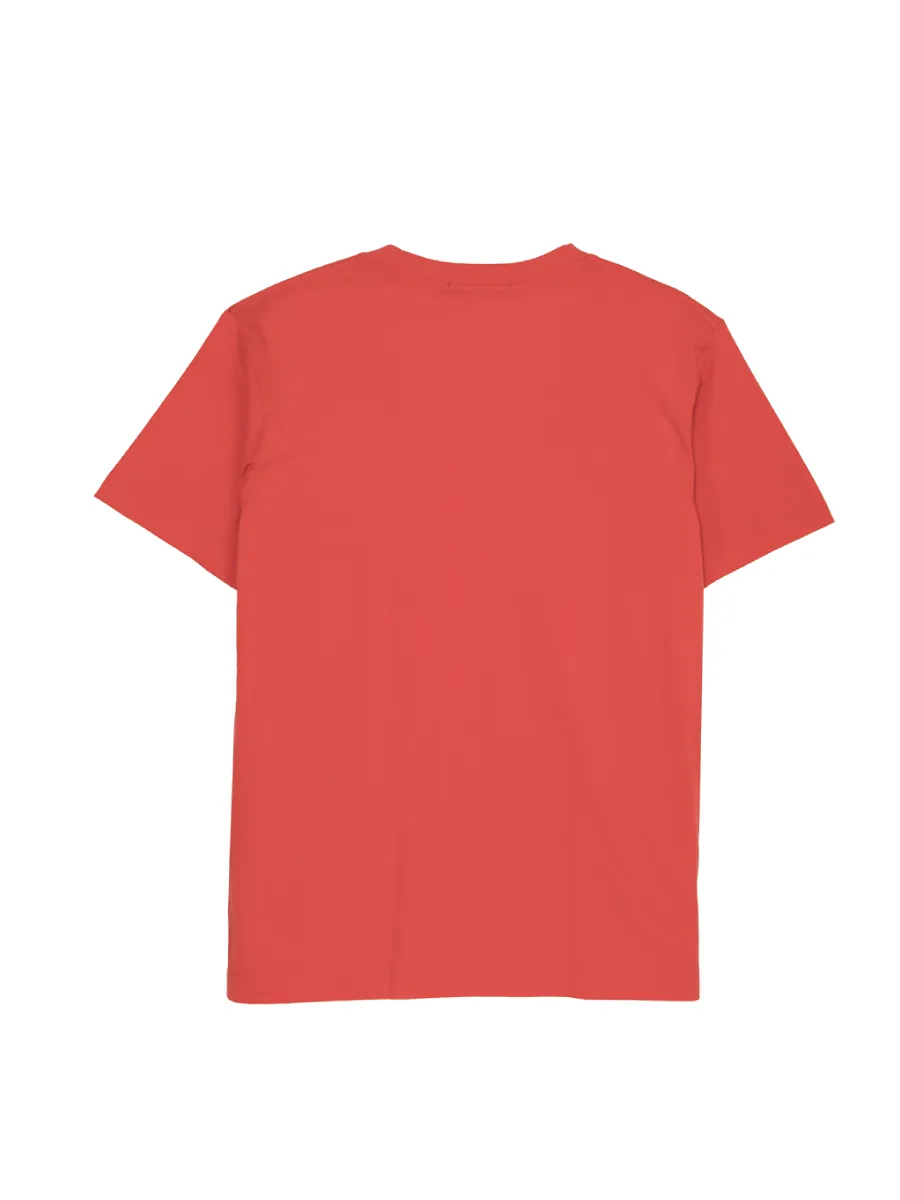 ELLE HOMME Men Round neck T-shirt with ELLE HOMME logo W8K909 - Red ELLE HOMME Men Round neck T-shirt with ELLE HOMME logo W8K909 - Red