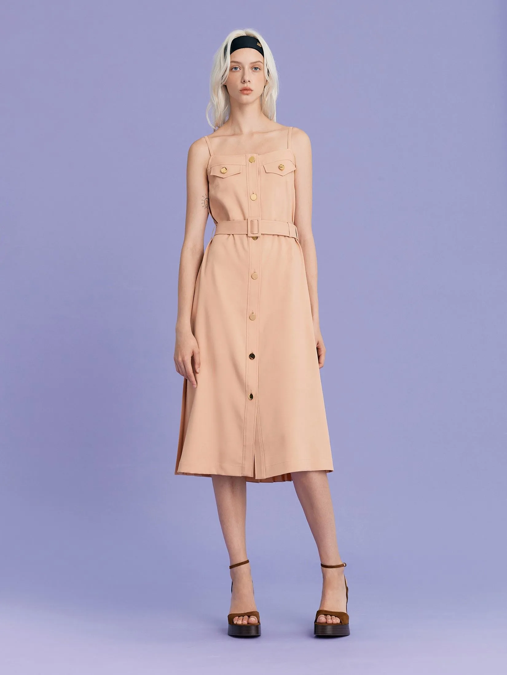 ASV (RS25)Lumi Women Camisole Dress Peach ASV (RS25)Lumi Women Camisole Dress Peach